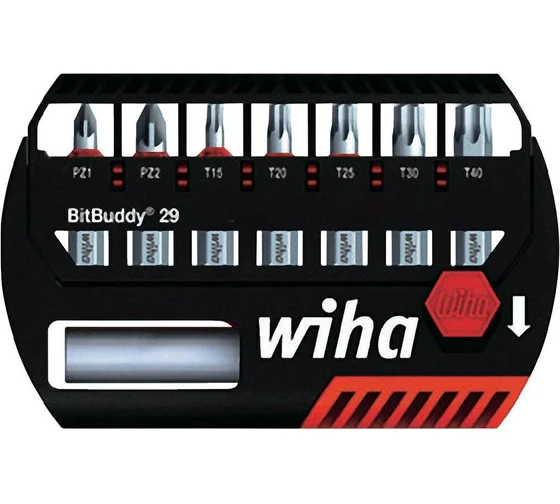 Бит-органайзер PZ, Torx, 8шт Wiha BitBuddy 29 36923