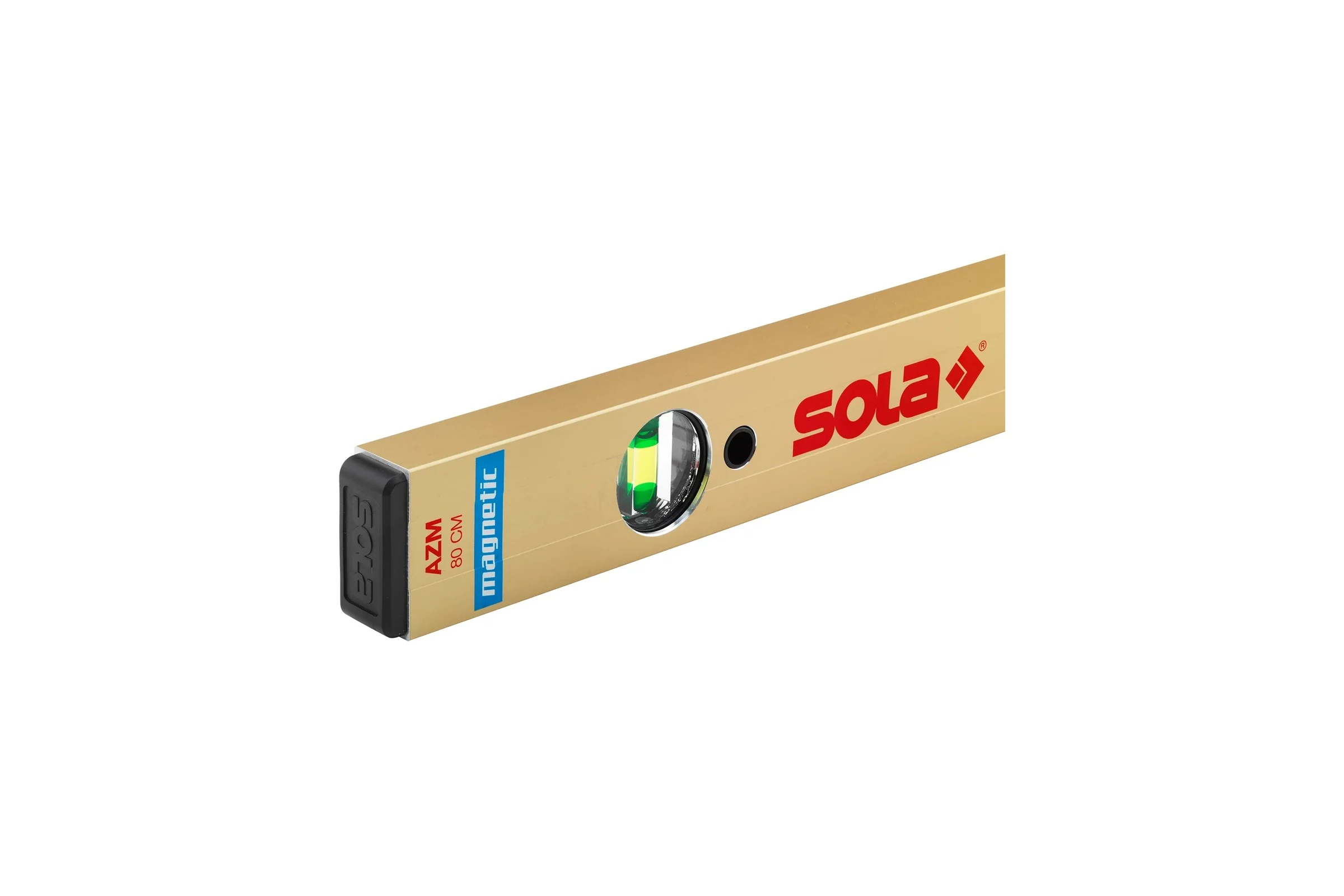 Магнитный уровень SOLA AZM 100 NEW, L=100 см, 2 глазка 01821301