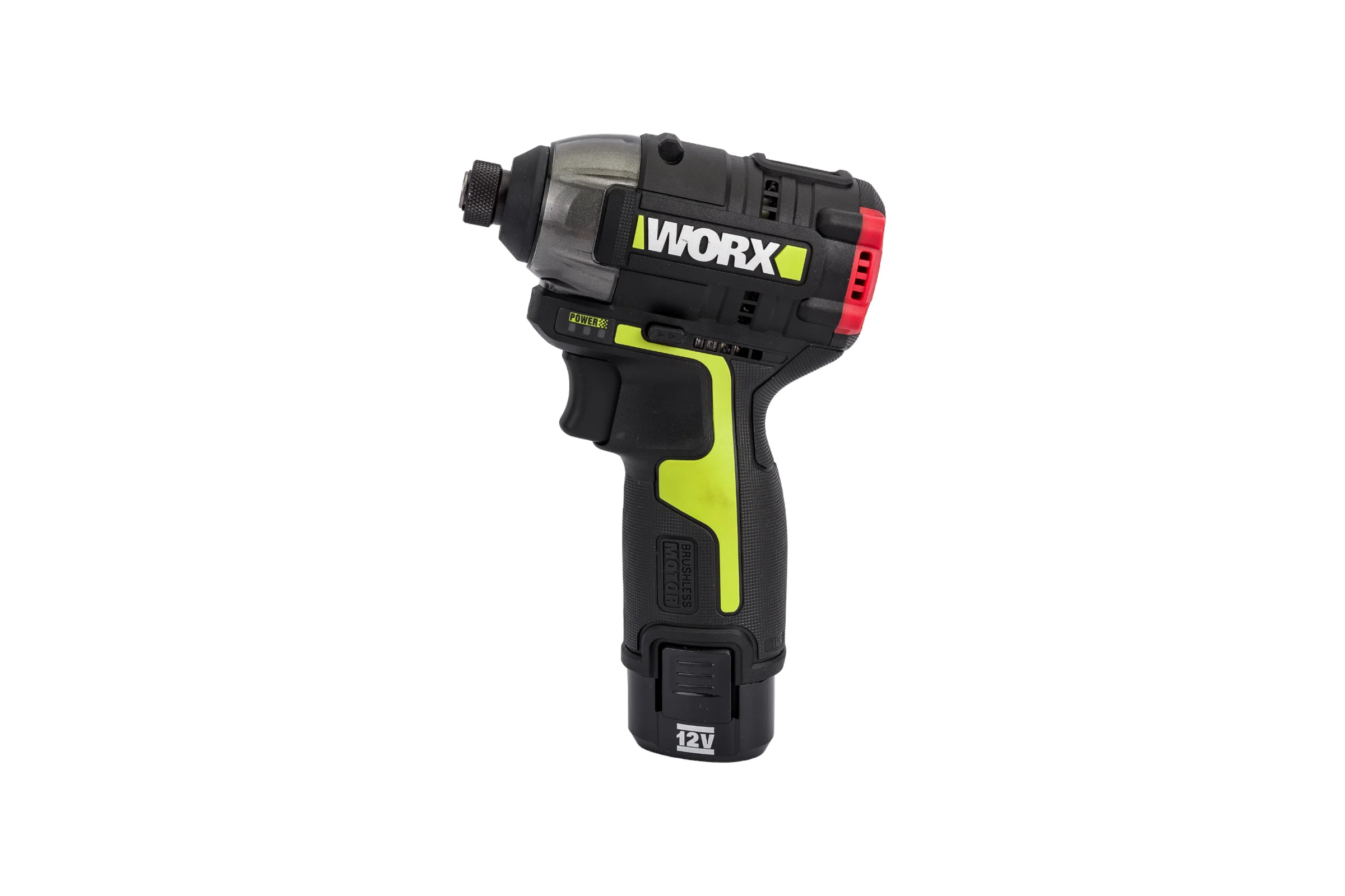 Аккумуляторный ударный бесщеточный винтоверт WORX Professional Impact 12 В, 140 Нм, 2x2Ач WU132