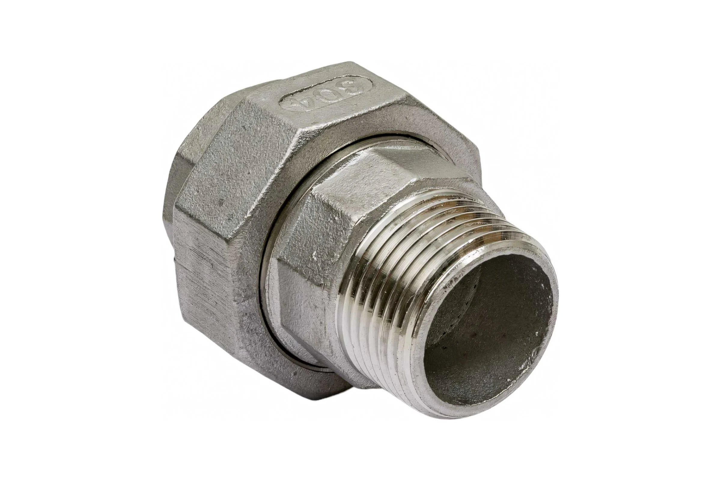 Американка TITAN LOCK нержавеющая (AISI304) 1", ВР/НР TL1UFM