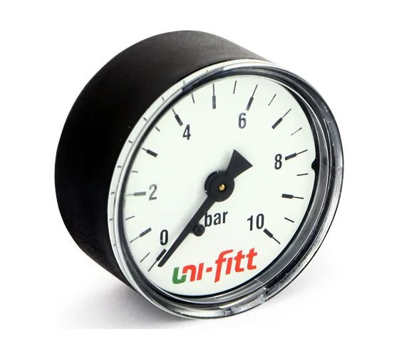 Аксиальный манометр 10бар, диаметр 50мм, 1/4Н Uni-Fitt 300P3020