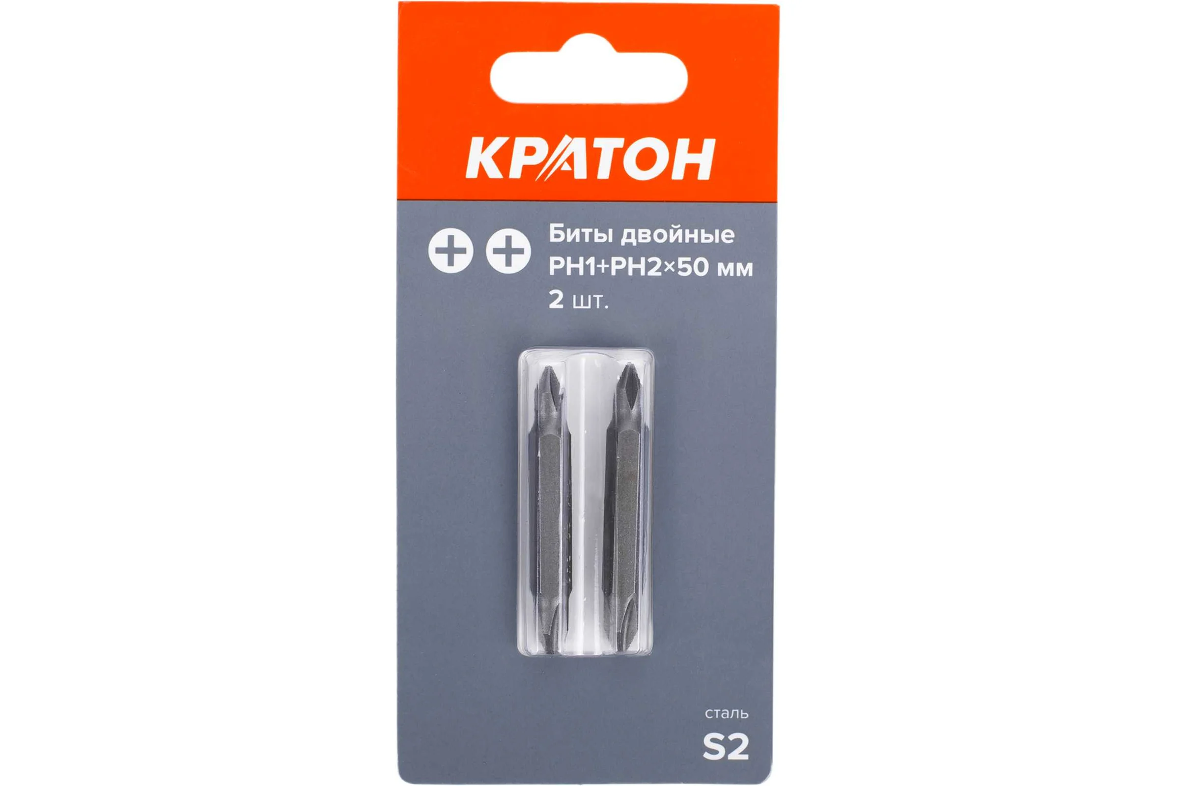 Бит двойной Кратон PH1+PH2 50 мм S2 1 12 02 048