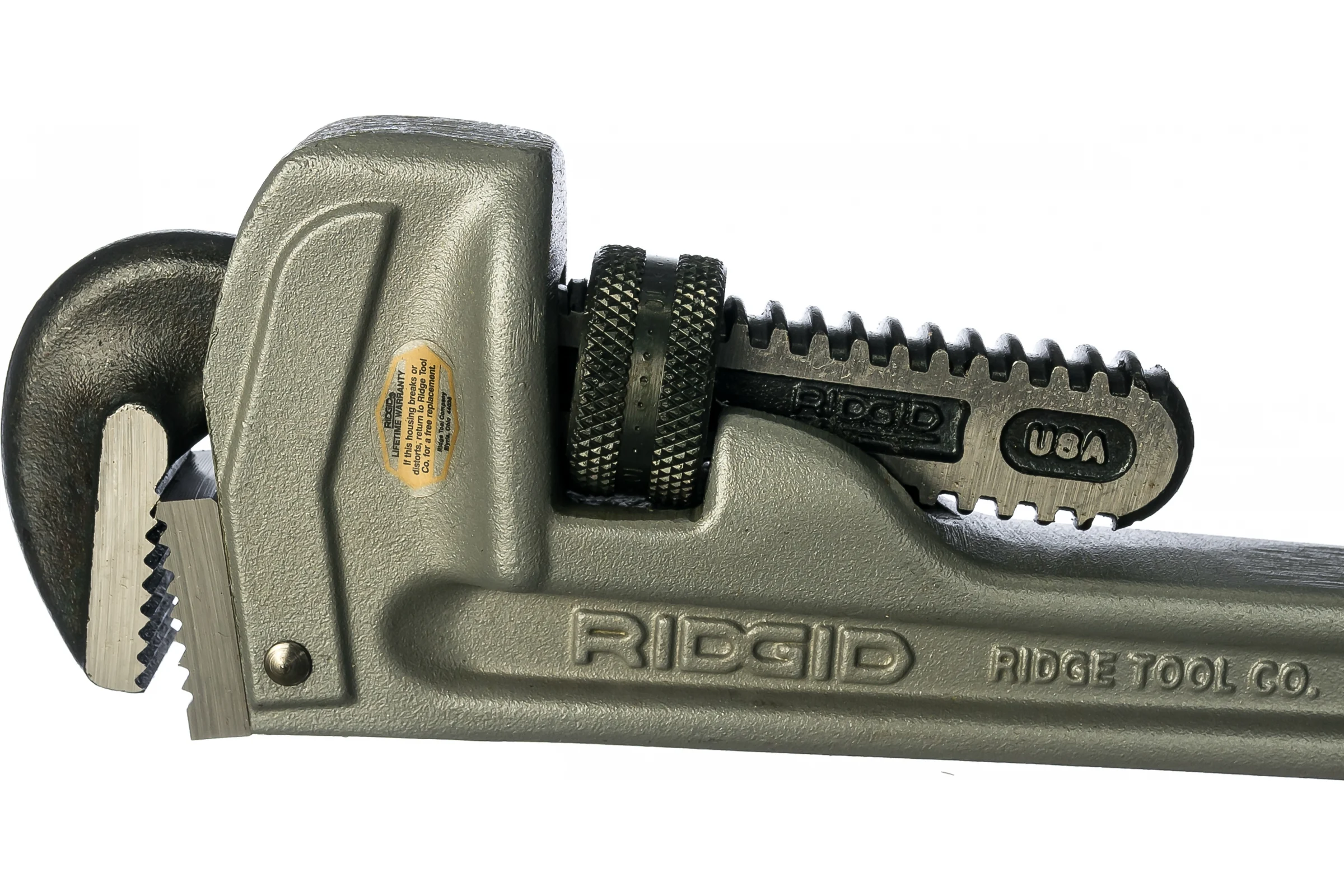 Алюминиевый прямой трубный ключ 10" RIDGID 31090