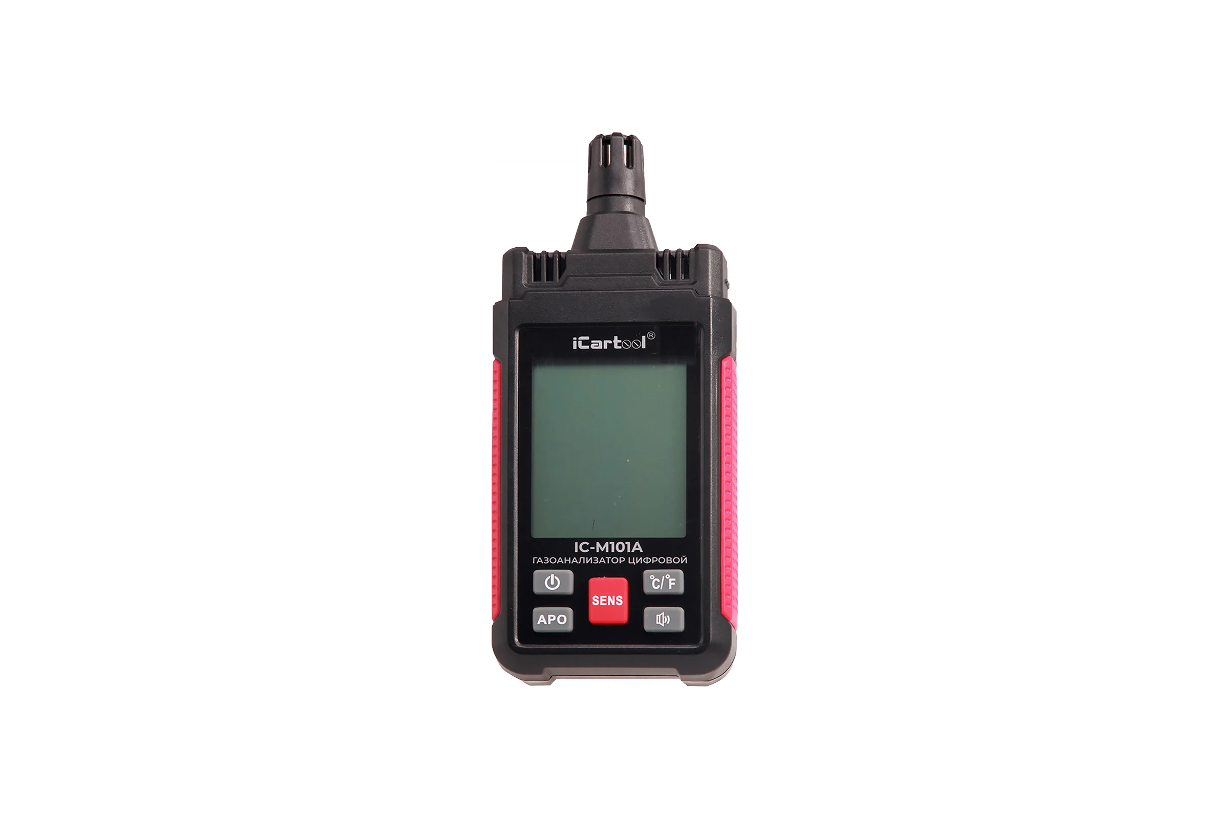 Цифровой детектор утечки взрывоопасных газов iCarTool 0-1000 ppm IC-M101A