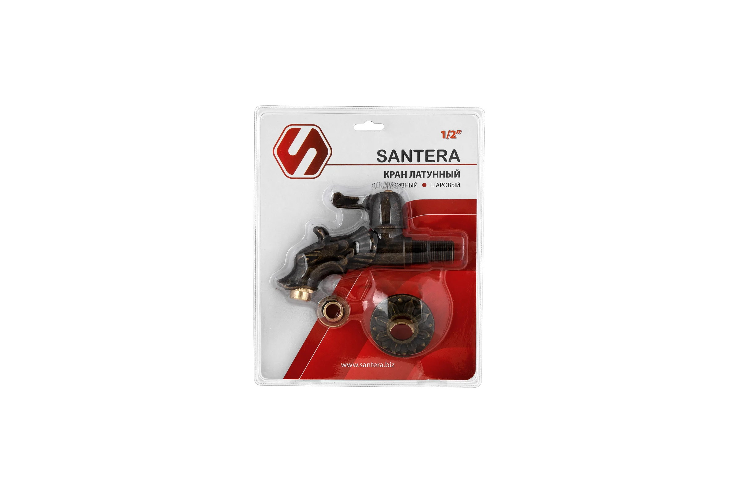 Запорный садовый кран SANTERA Дракон ST202LE