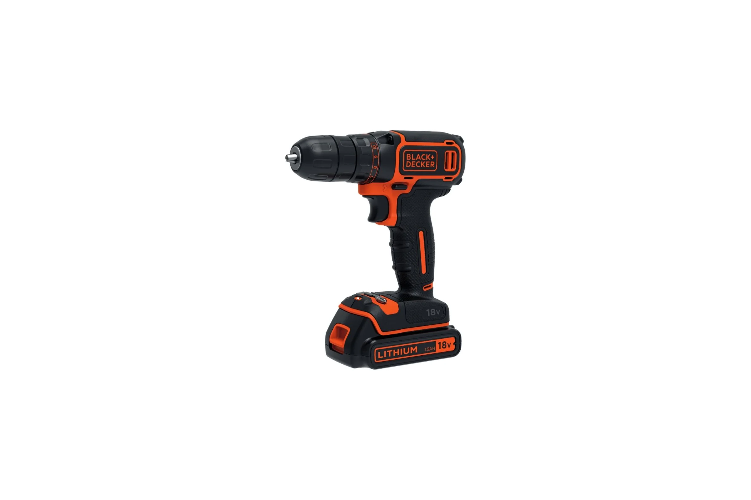 Аккумуляторная дрель-шуруповерт Black+Decker BDCDC18KB