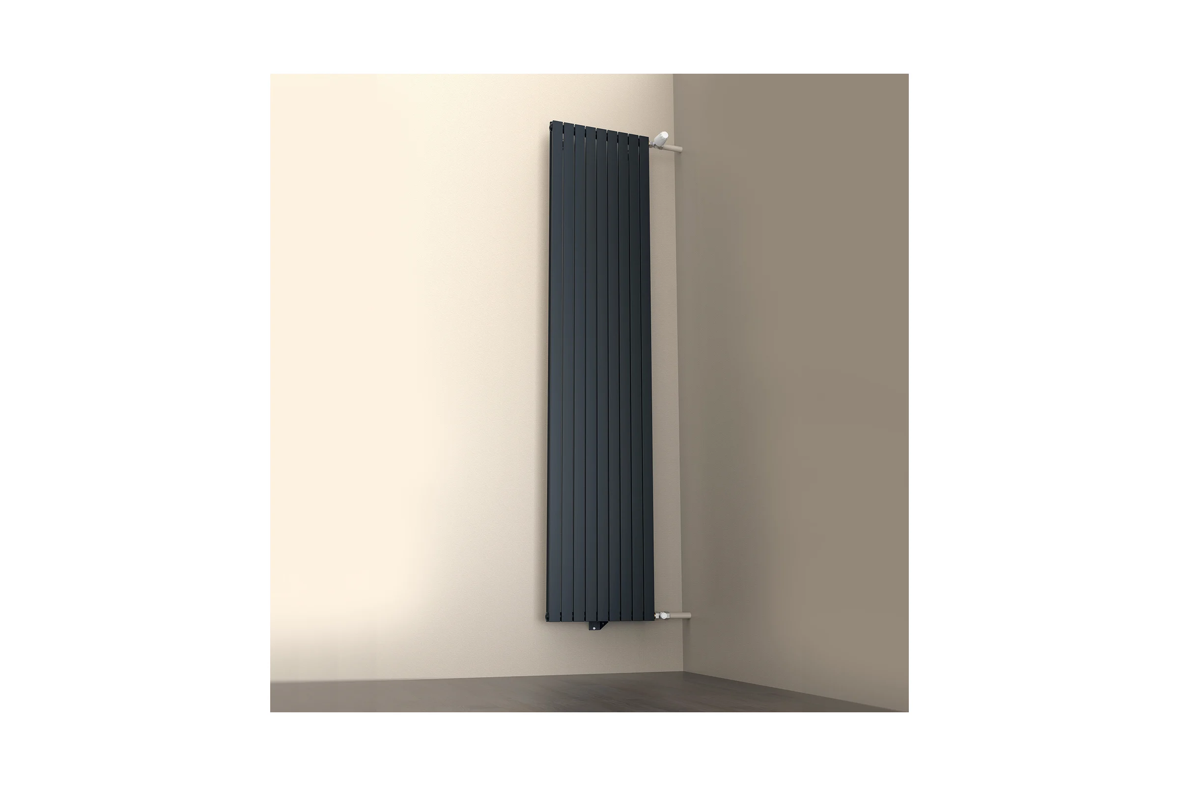 Радиатор КЗТО соло в 2 -1750-6 ral9005 матовый СВ217506RAL9005М