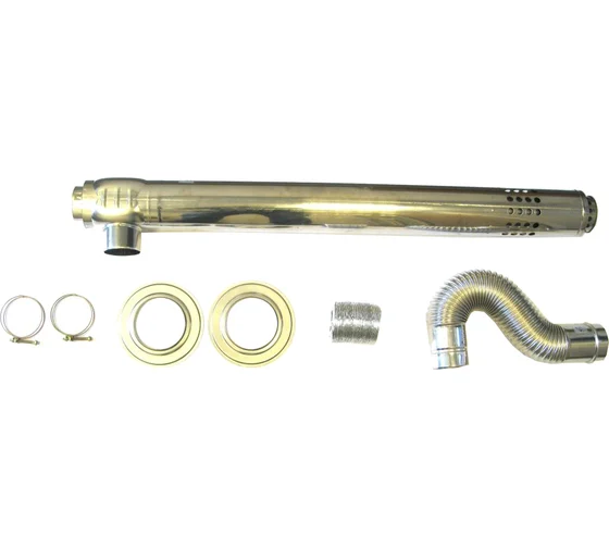 Дымоход STRIGHT для EMF, RMF (75/100 мм; 1000 мм) Rinnai RNN-498900075