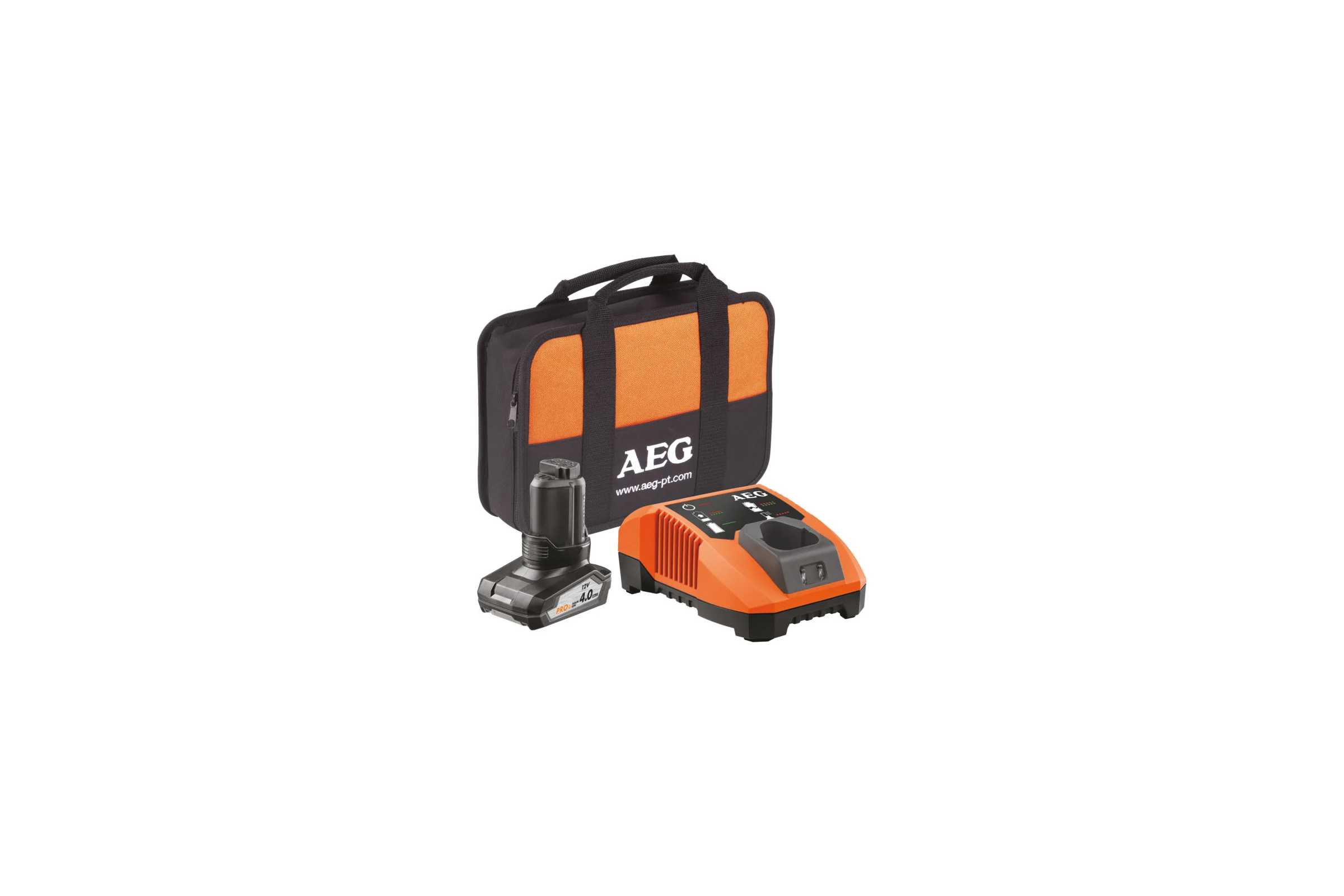 Аккумулятор (12 В; 4.0 А*ч; Li-Ion) + зарядное устройство SET 1240BL AEG 4932430393