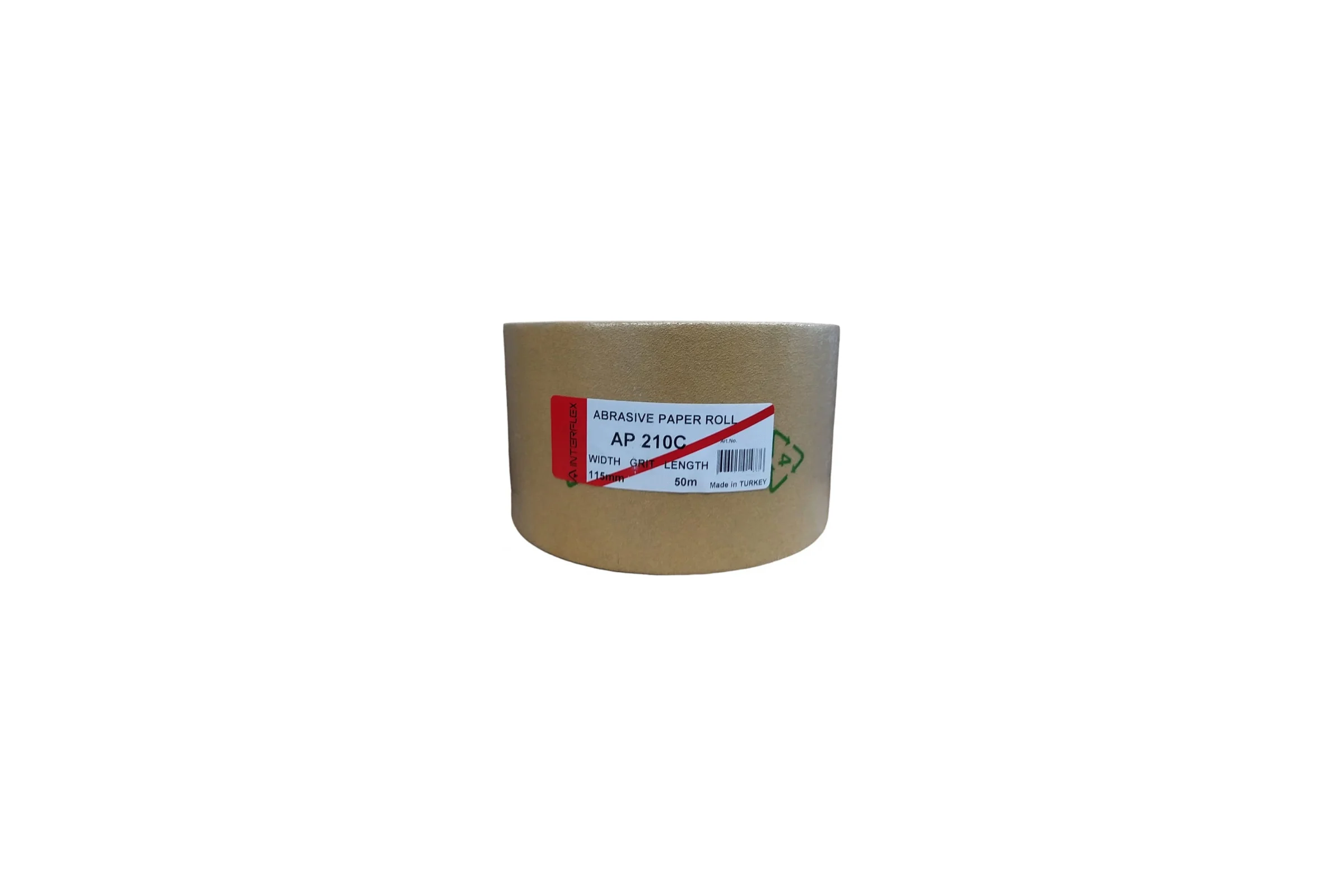 Бумага шлифовальная AP210C рулон 50 м, 115 мм, Р80 Interflex 7520800115