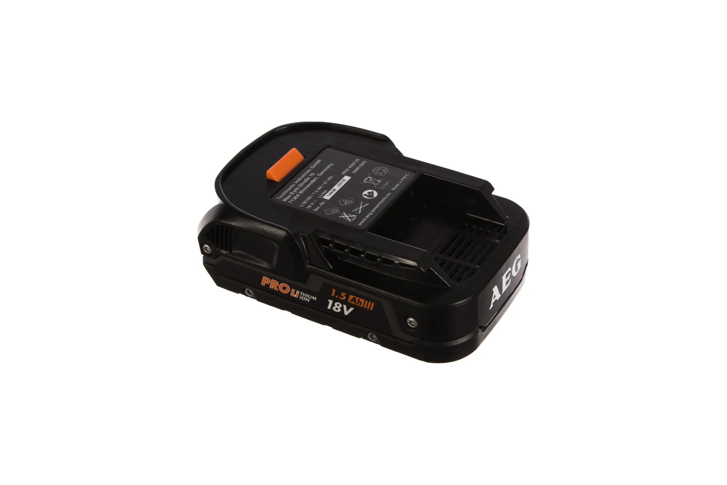 Аккумулятор L1815G (18В; 1.5 А*ч; Li-Ion) AEG 4932459425