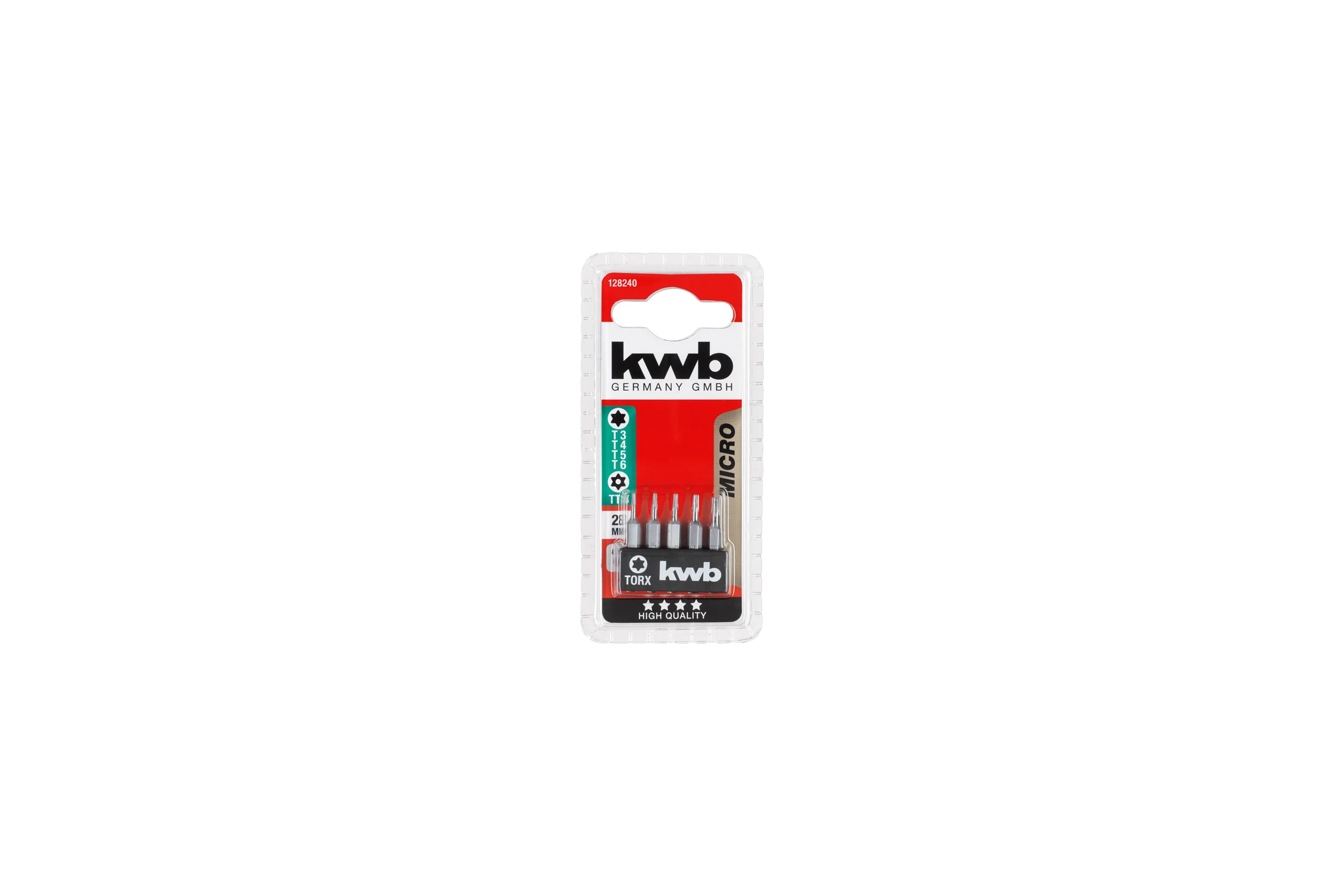 Бита TORX 28 мм Micro 5 шт. KWB 128240
