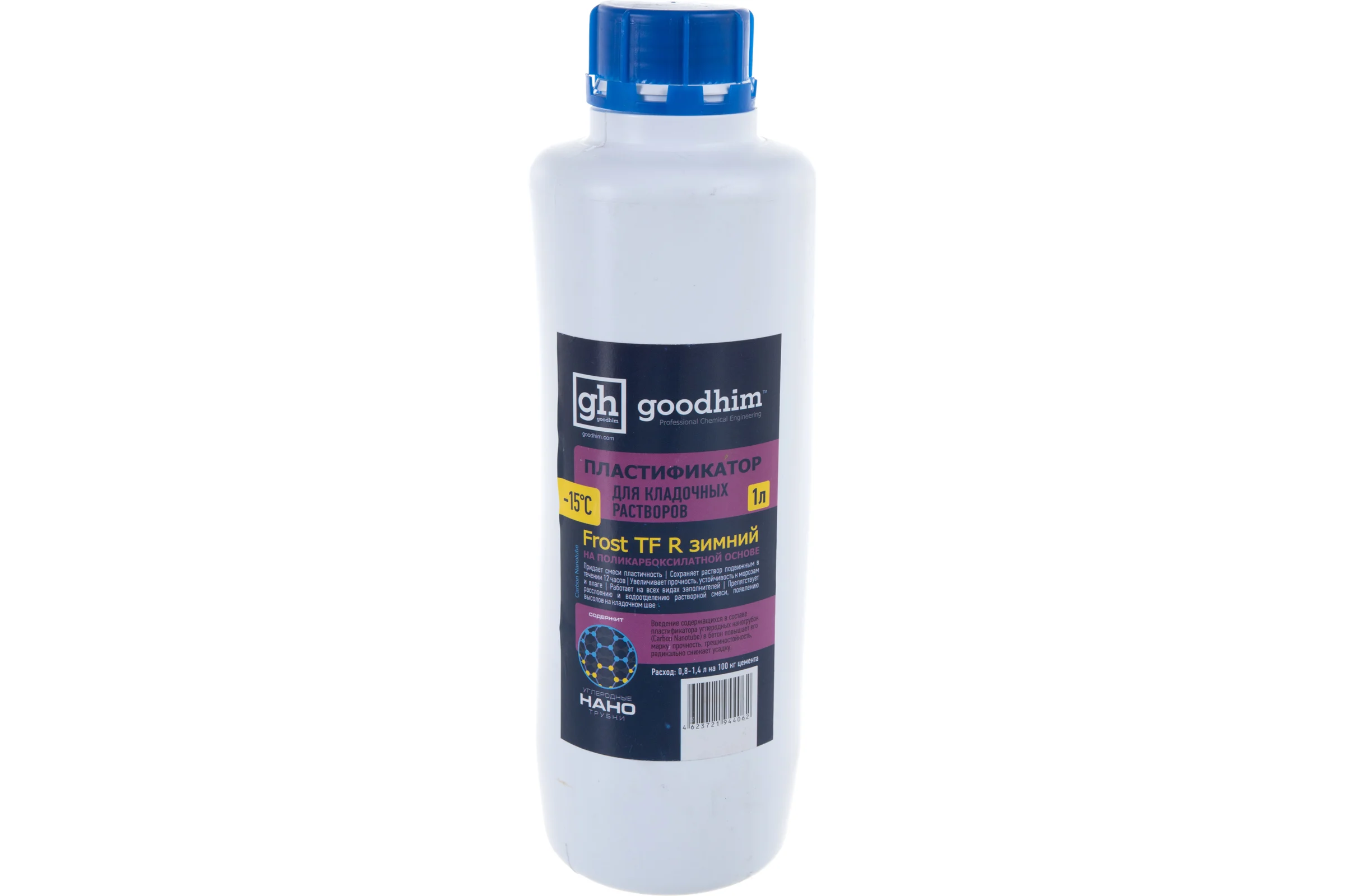 Пластификатор для кладочных растворов Goodhim Frost TF R зимний - 1л 44062