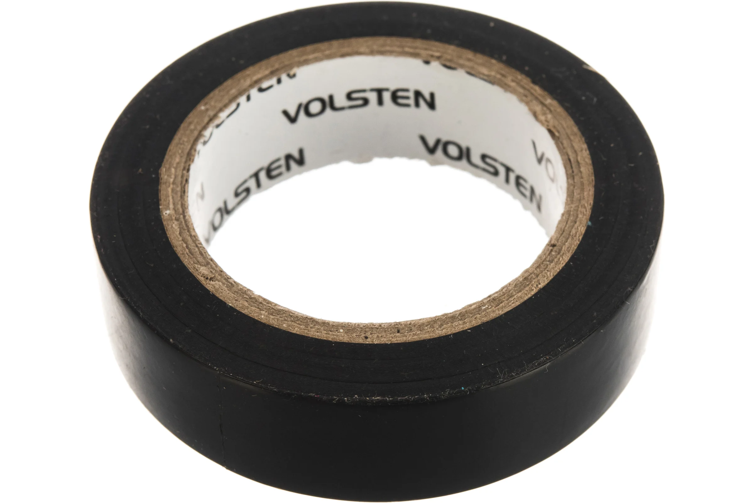 Изолента Volsten V02-7B-13х15-10 0,13х15 мм, черная, 10 метров 10285