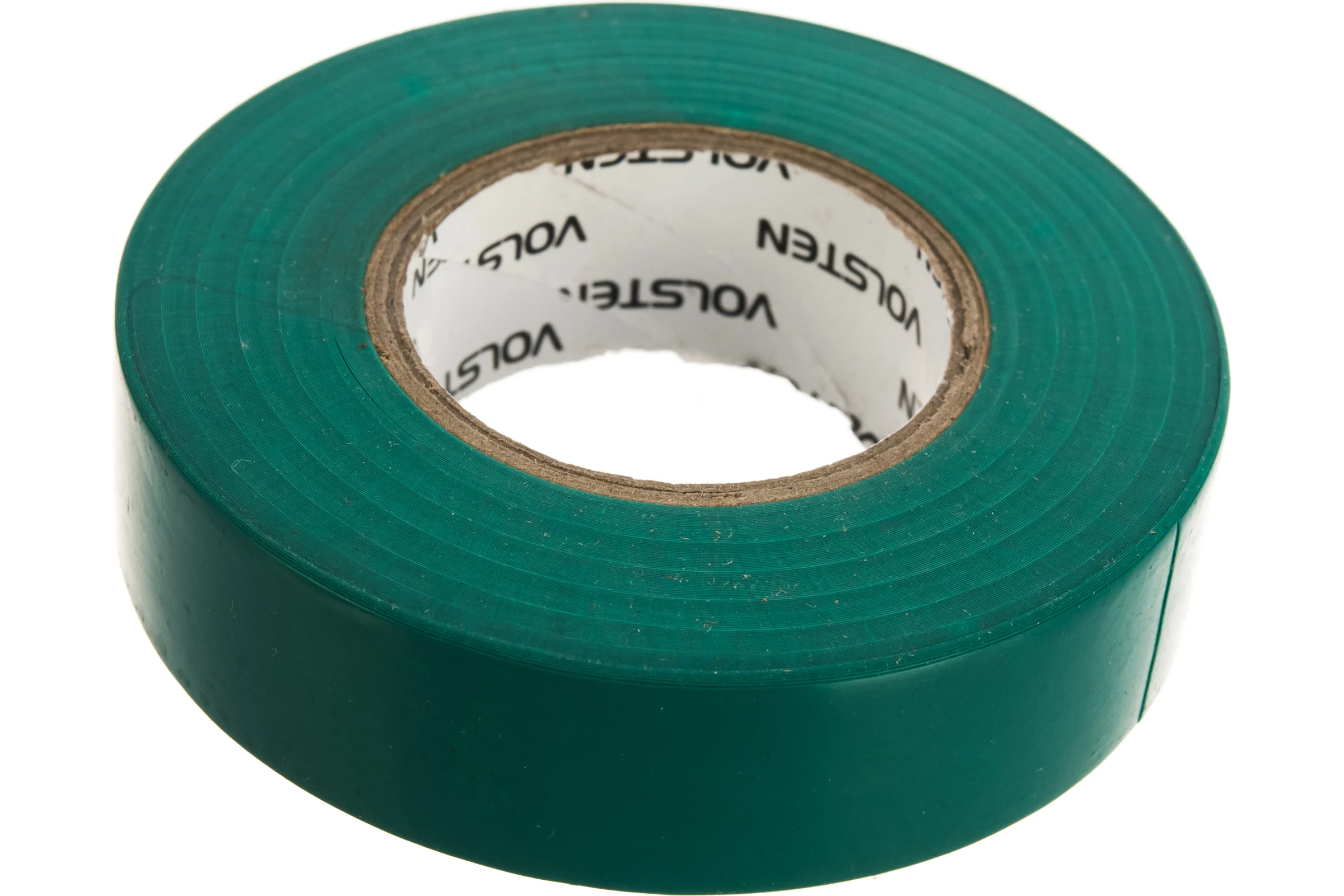 Изолента Volsten V02-7G-18х19-20 0,18х19 мм, зеленая, 20 метров 9786