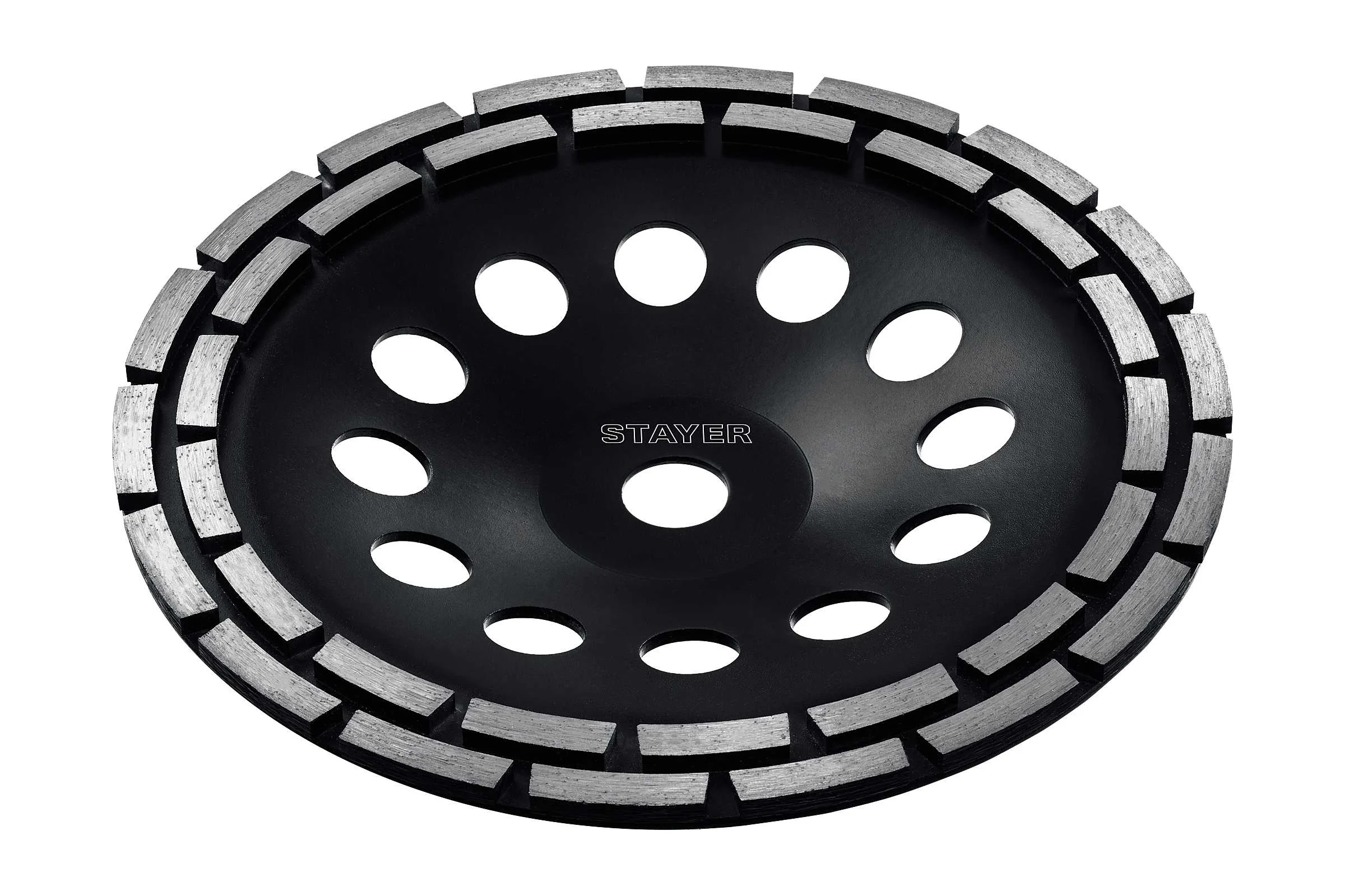 Алмазная двухрядная чашка STAYER Double 125 мм 33381-125_z02