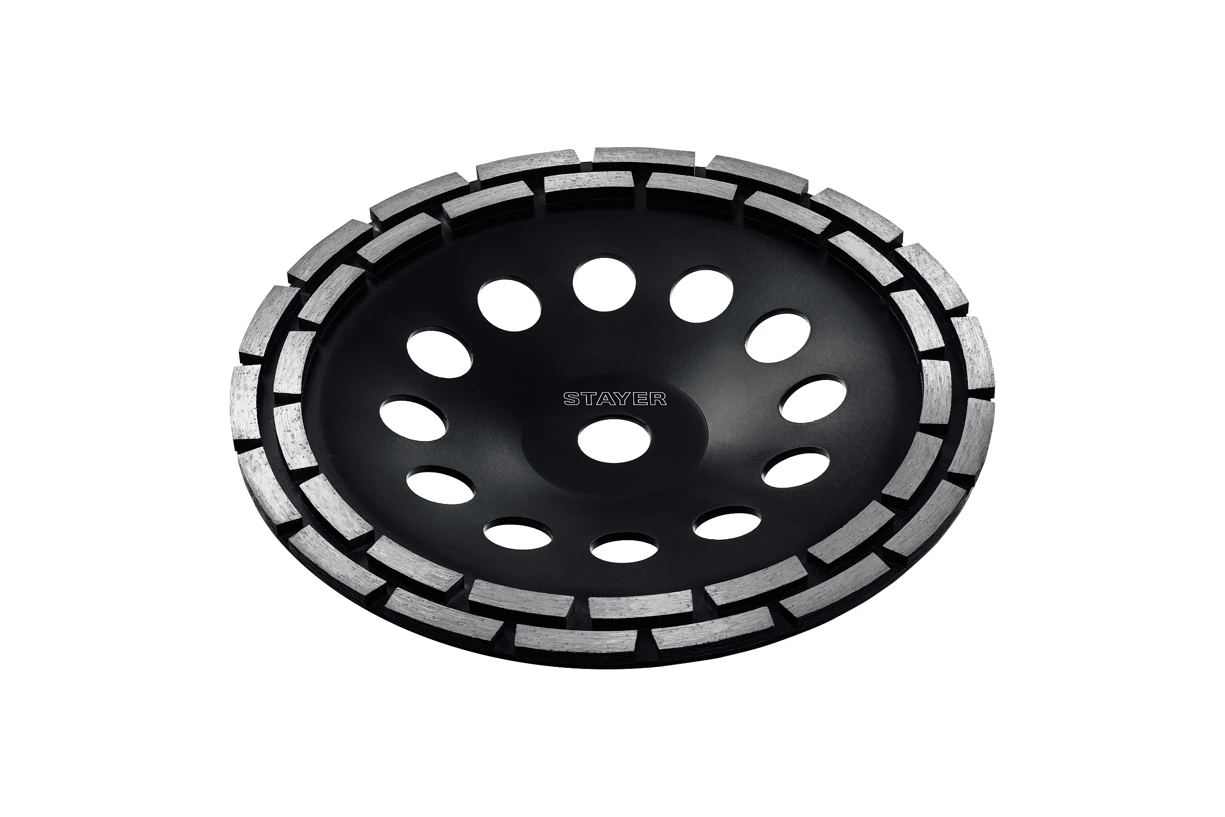 Алмазная двухрядная чашка STAYER Double 230 мм 33381-230_z02