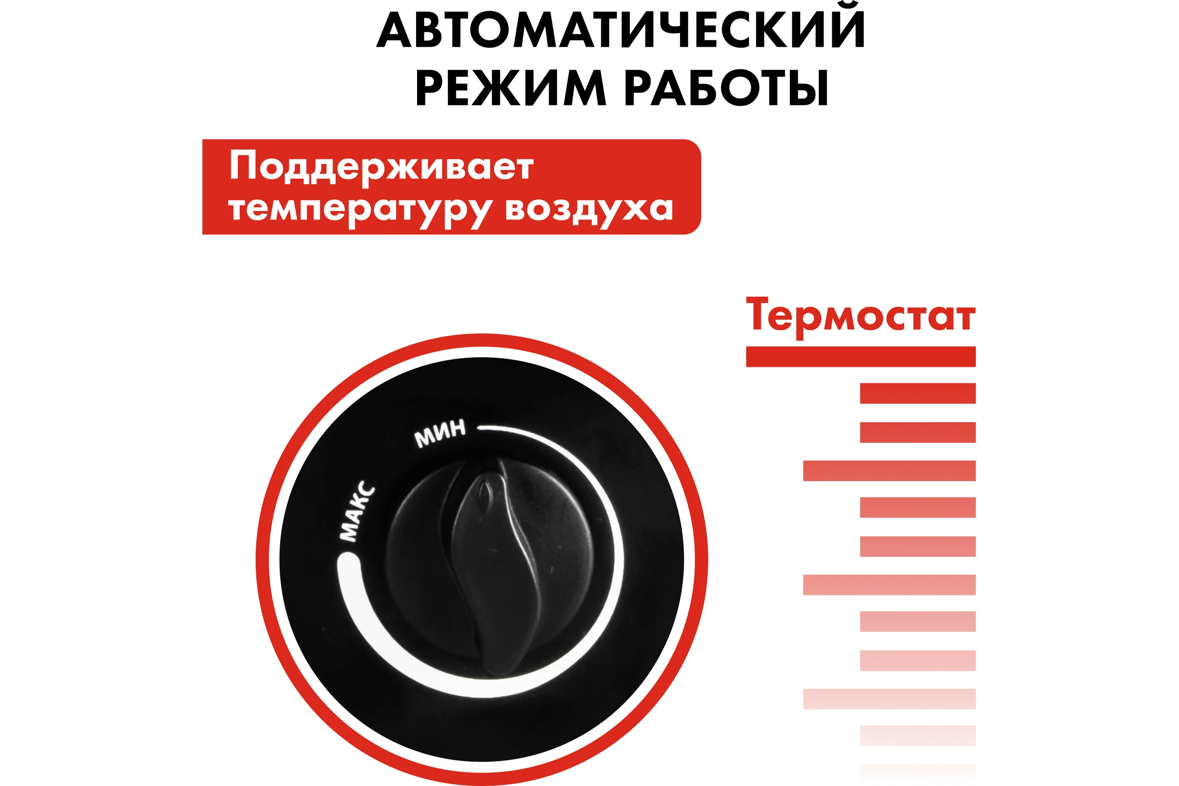 Керамический электрический нагреватель воздуха QUATTRO ELEMENTI QE-3000Q КУБ (1,5/3,0 кВт, 250 м.куб/ч, площадь обогрева 30 м2) 915-977