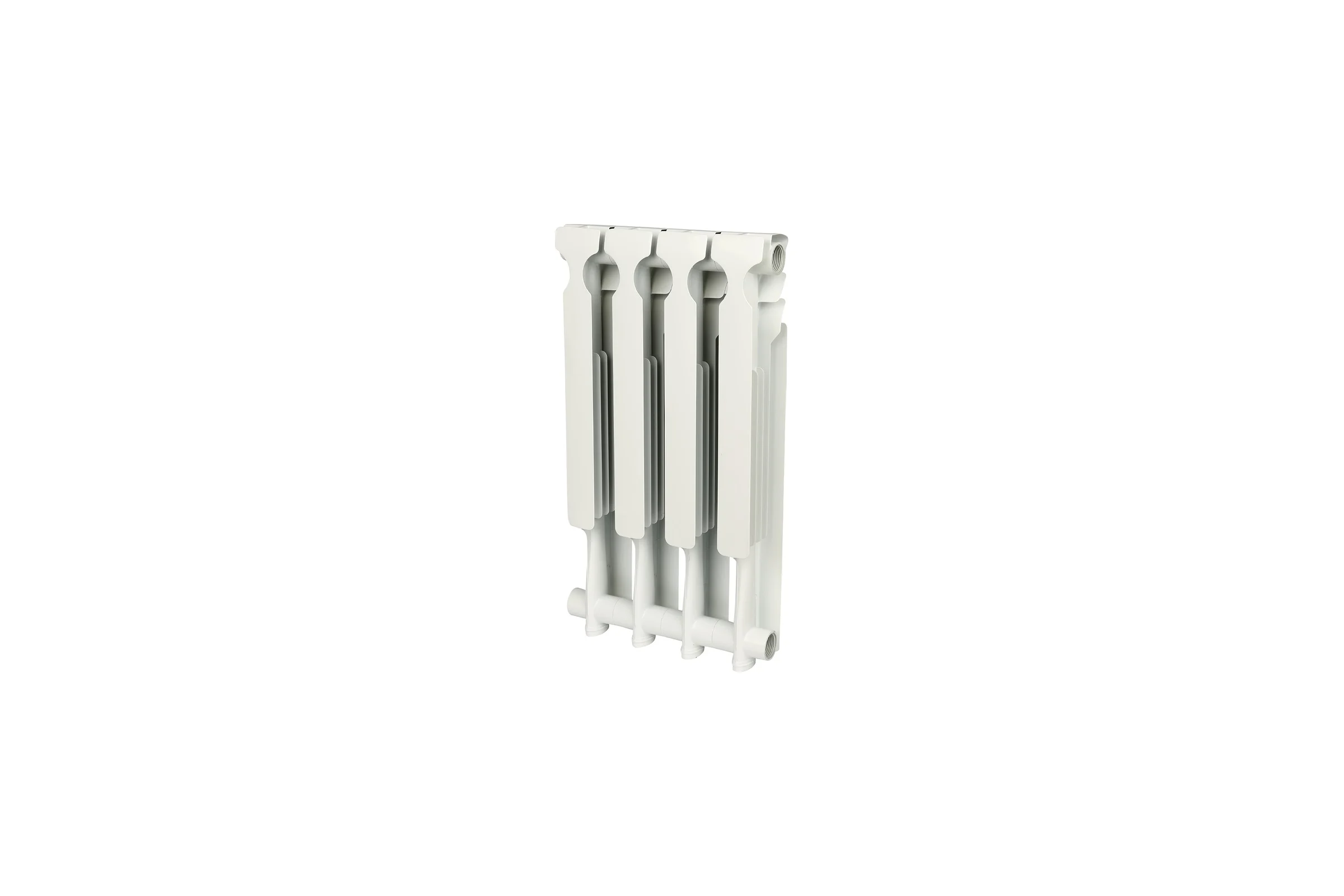 Алюминиевый радиатор ROMMER Optima 500 4 секции RAL9016 89556