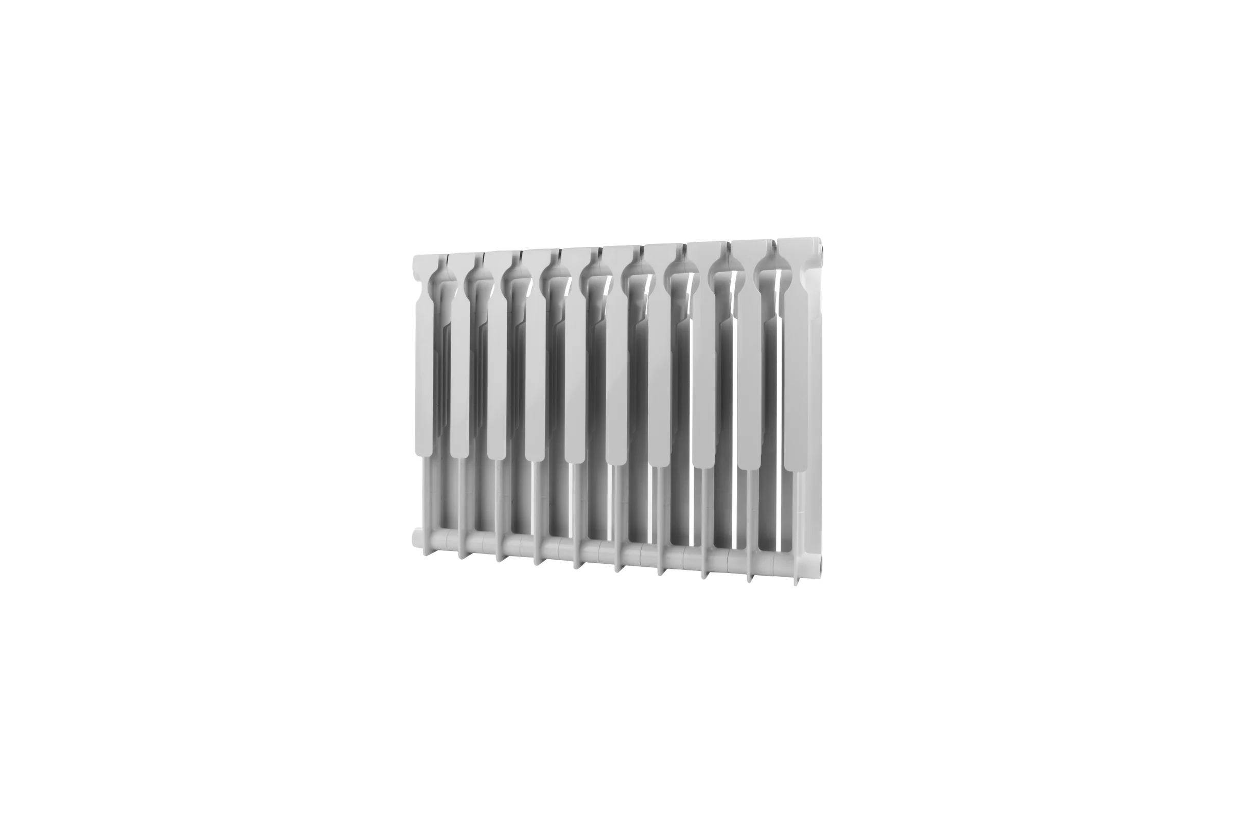 Биметаллический радиатор ROMMER Optima BM 500 10 секций RAL9016 89573