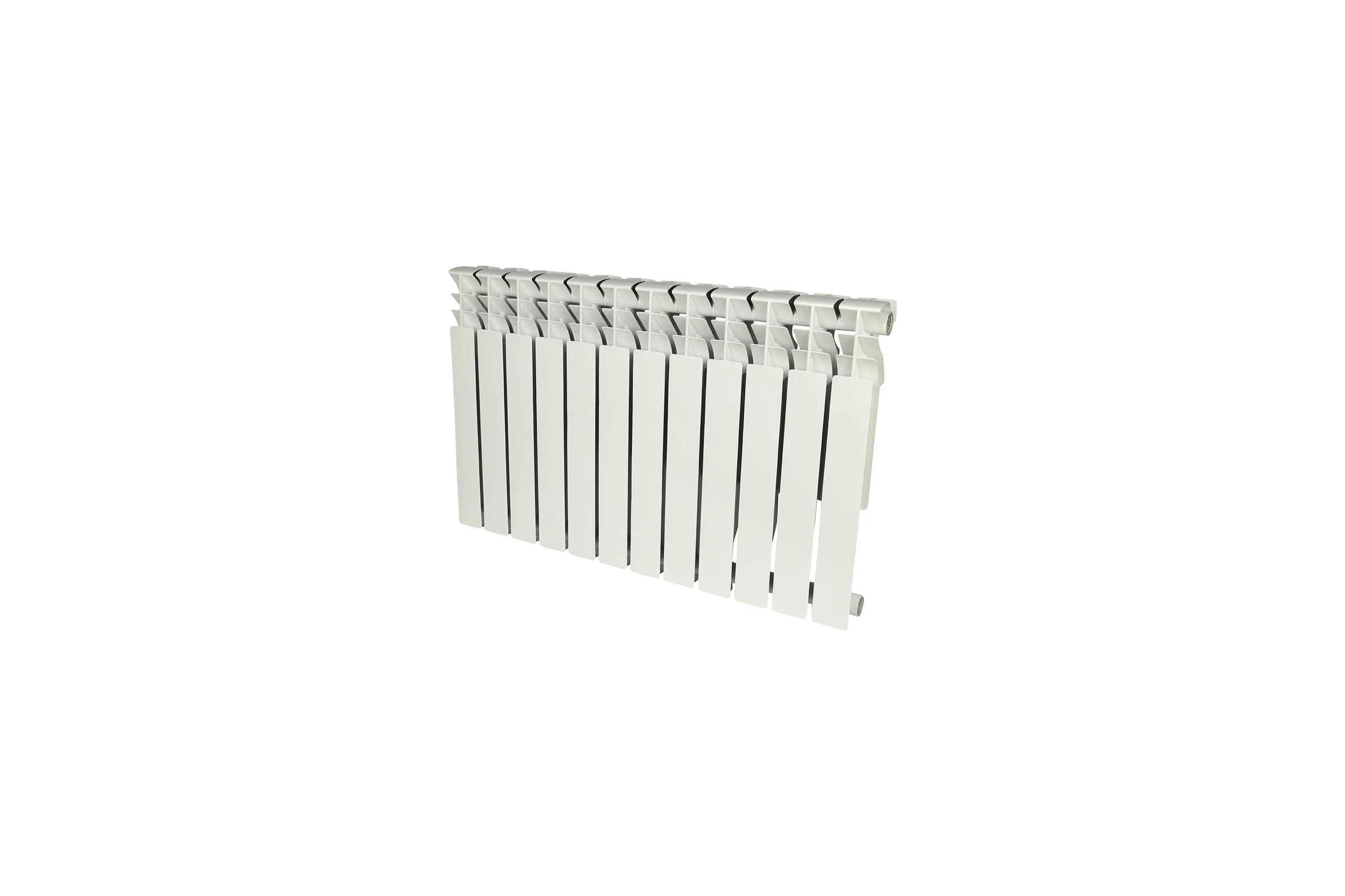 Алюминиевый радиатор ROMMER Plus 500 12 секций RAL9016 89567