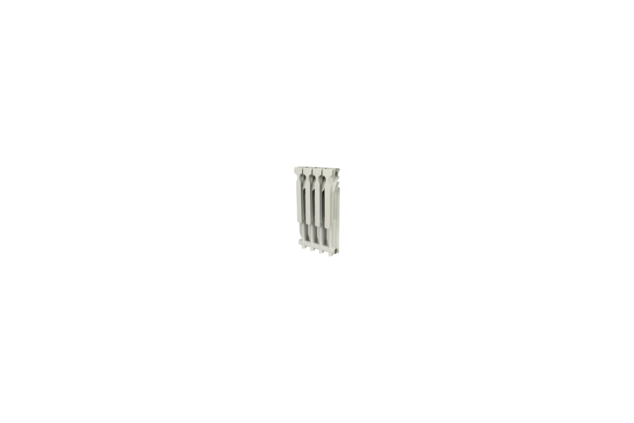 Алюминиевый радиатор ROMMER Plus 500 4 секции RAL9016 89562