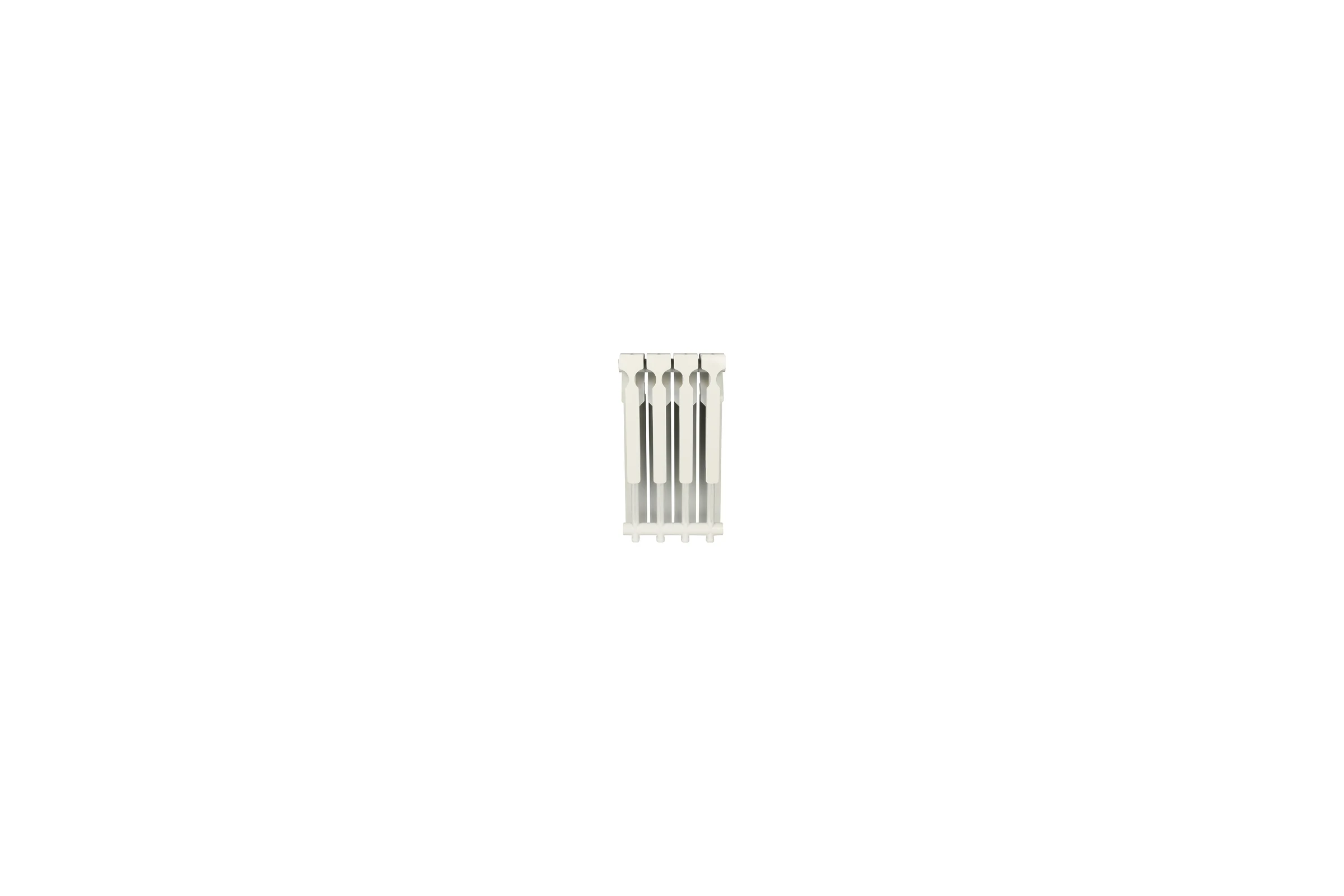 Алюминиевый радиатор ROMMER Plus 500 4 секции RAL9016 89562