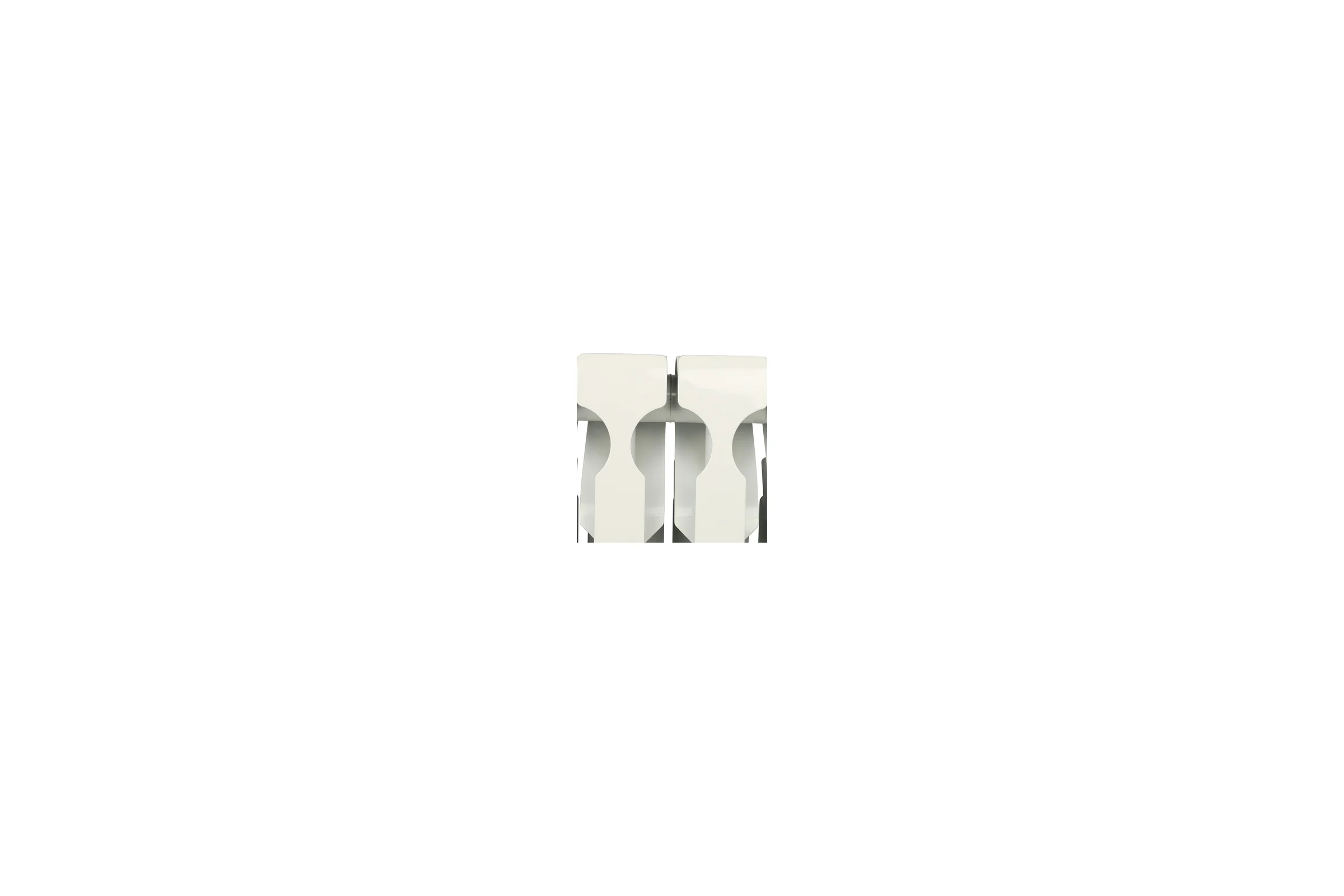 Алюминиевый радиатор ROMMER Plus 500 4 секции RAL9016 89562