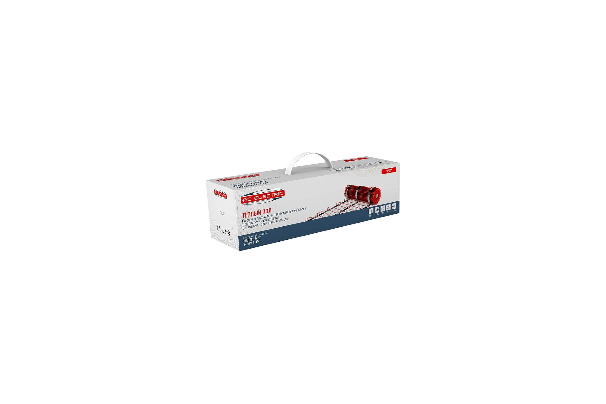 Нагревательный мат AC ELECTRIC ACMM 2-150-7 комплект теплого пола НС-1179162