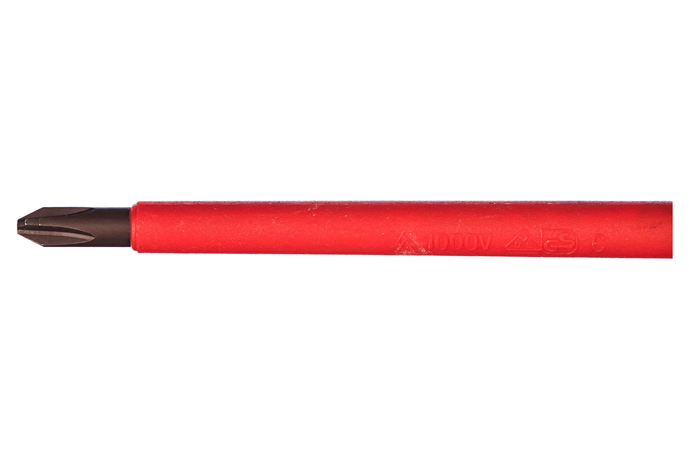 Диэлектрическая крестовая отвертка Felo Ergonic +/- H 2X 100 41620390