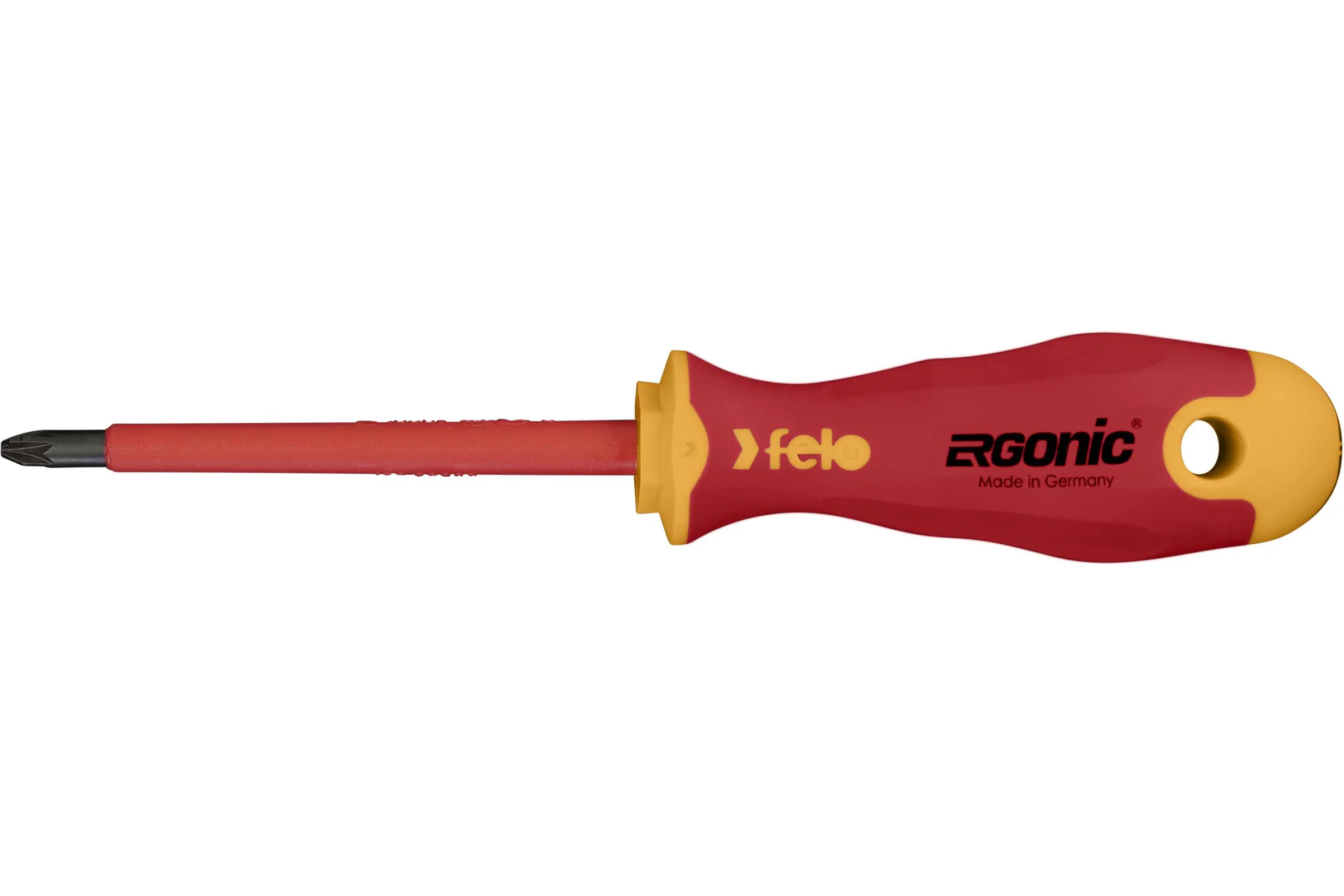 Диэлектрическая крестовая отвертка Felo Ergonic +/- Z 2X 100 41720390