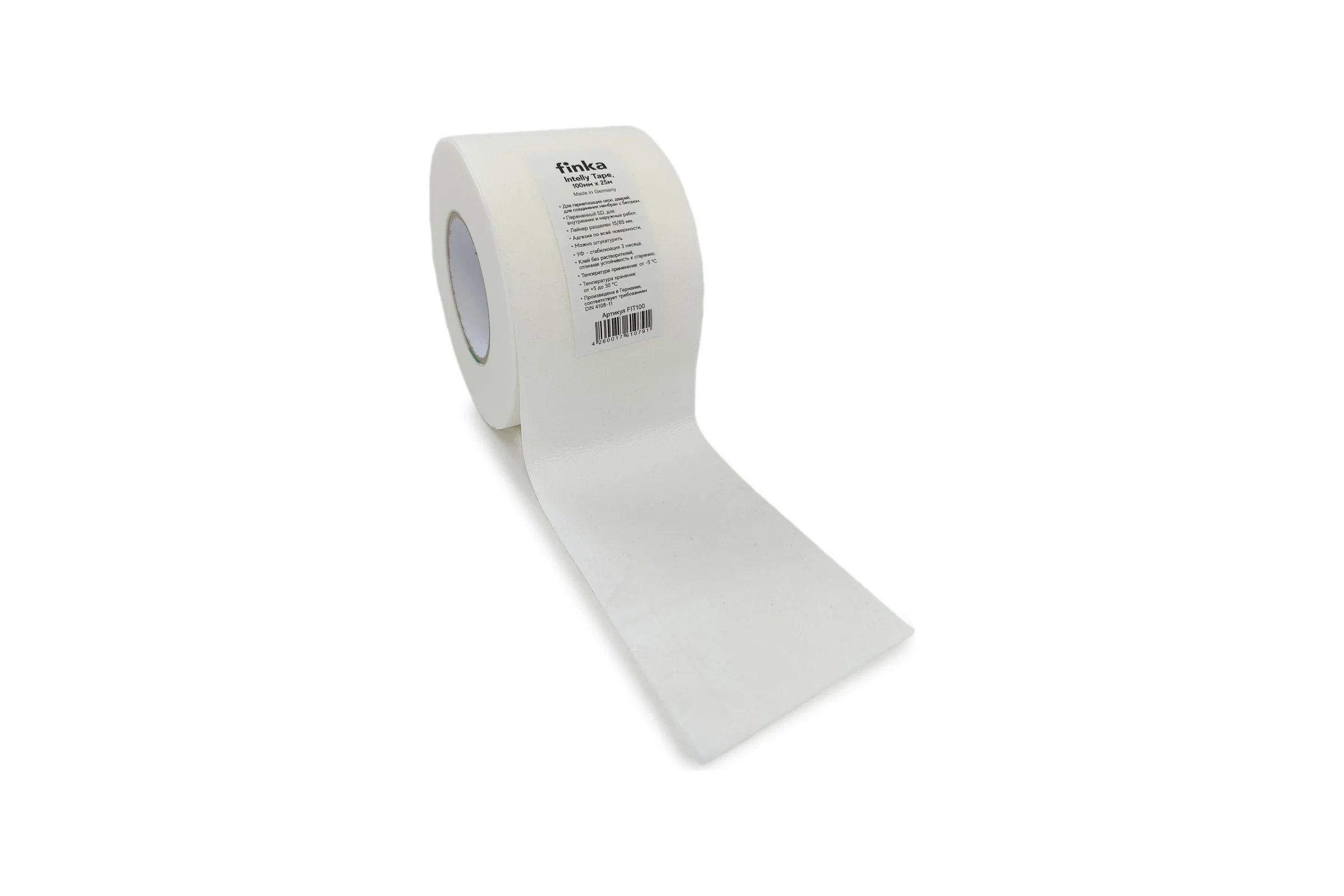 Клейкая оконная лента Finka Intelly Tape 100 мм, 25 м FIT100