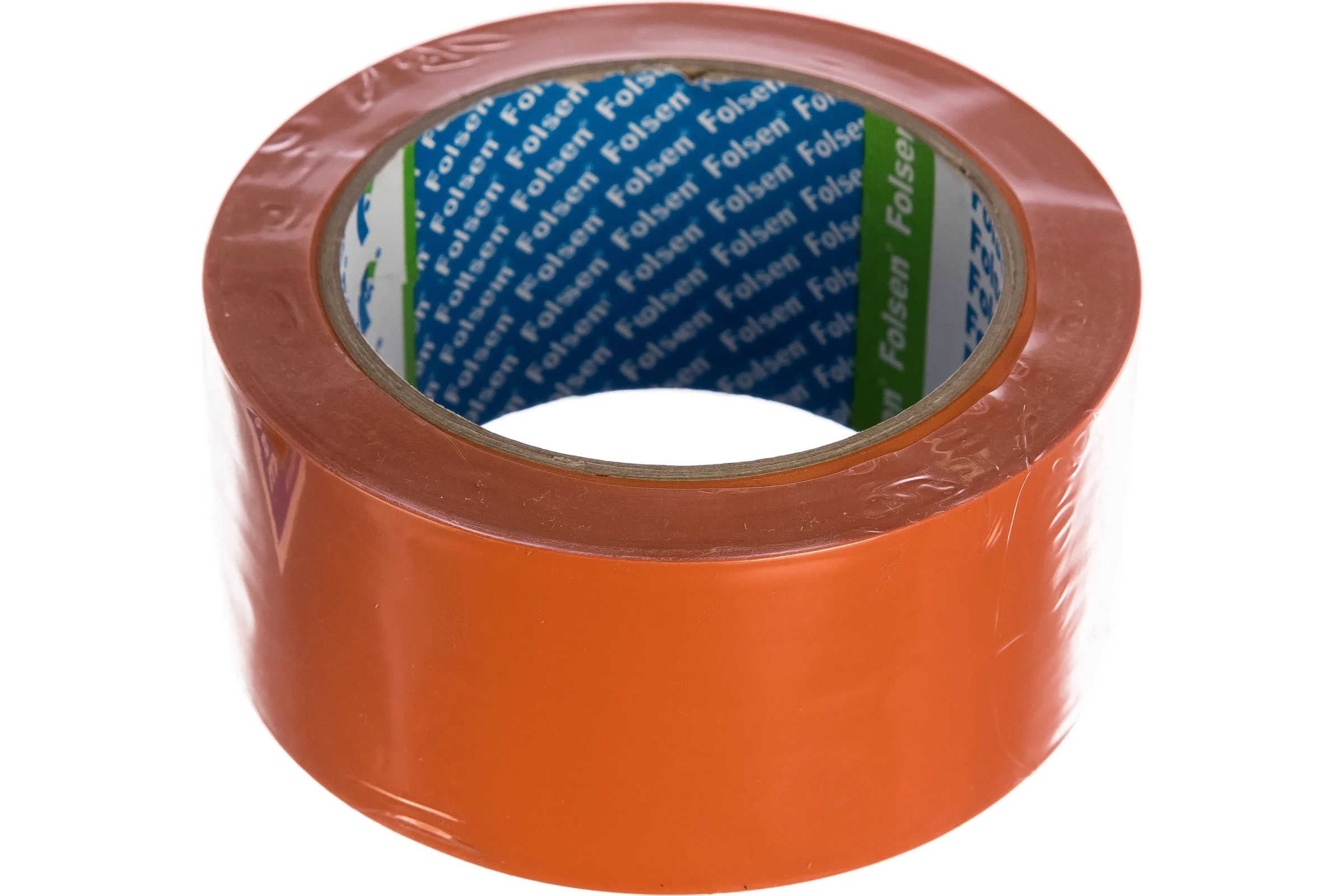 Cтроительная лента PVC Folsen оранжевая, 50мм x 33м 0253350