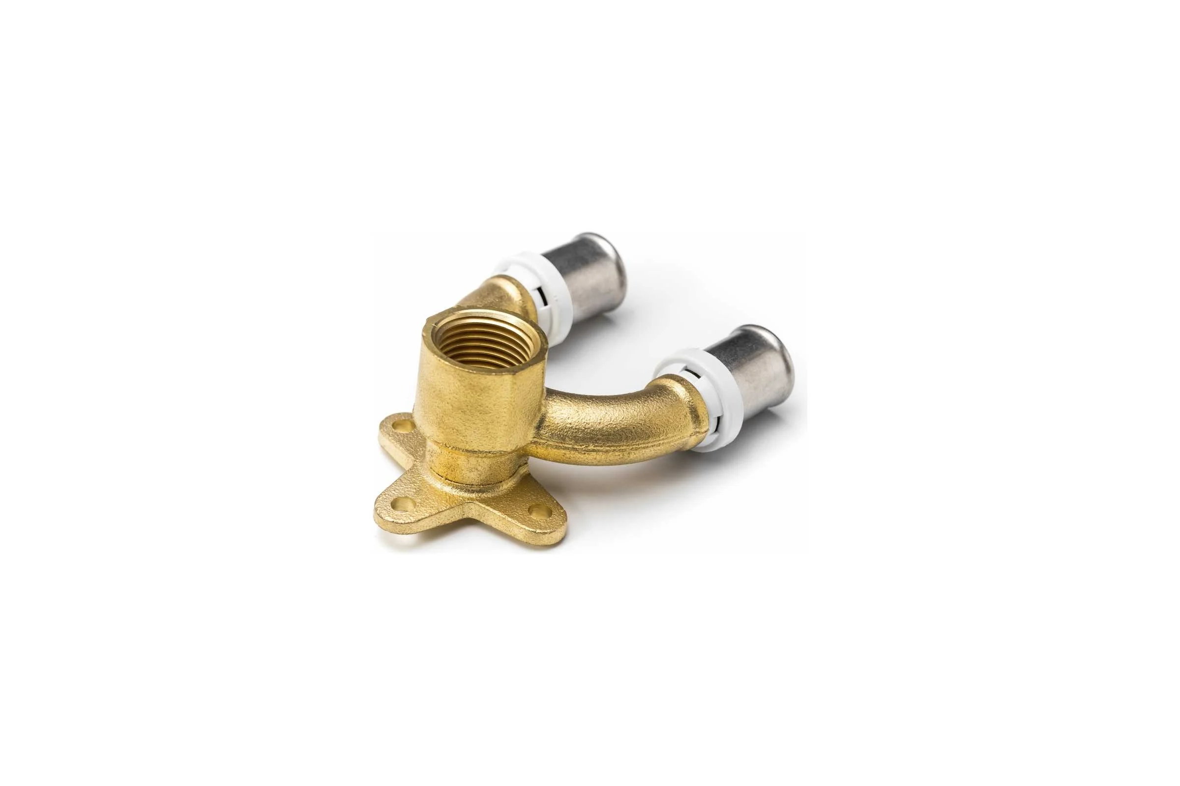 Водорозетка RIIFO Omni U-образная, пресс, латунь, 16-1/2"ВР-16 1100049753