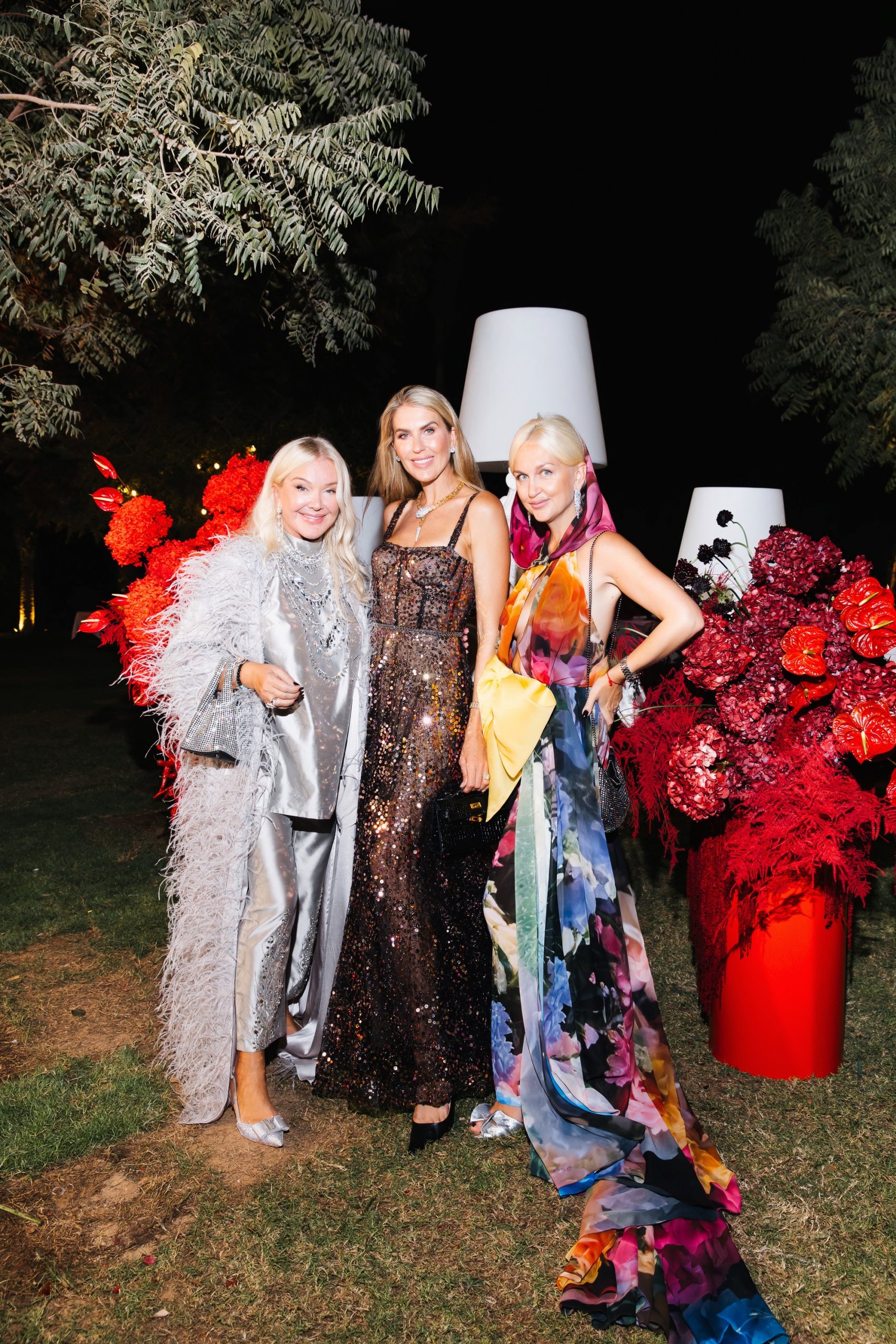 Юлия Янина, Наталья Капчук, Дарья Янина (в образе YANINA Couture)