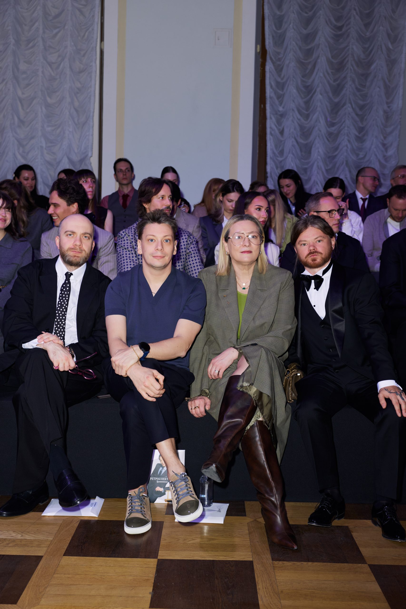 Павел Камин, Александр Перепёлкин, Мария Фёдорова и Игорь Андреев