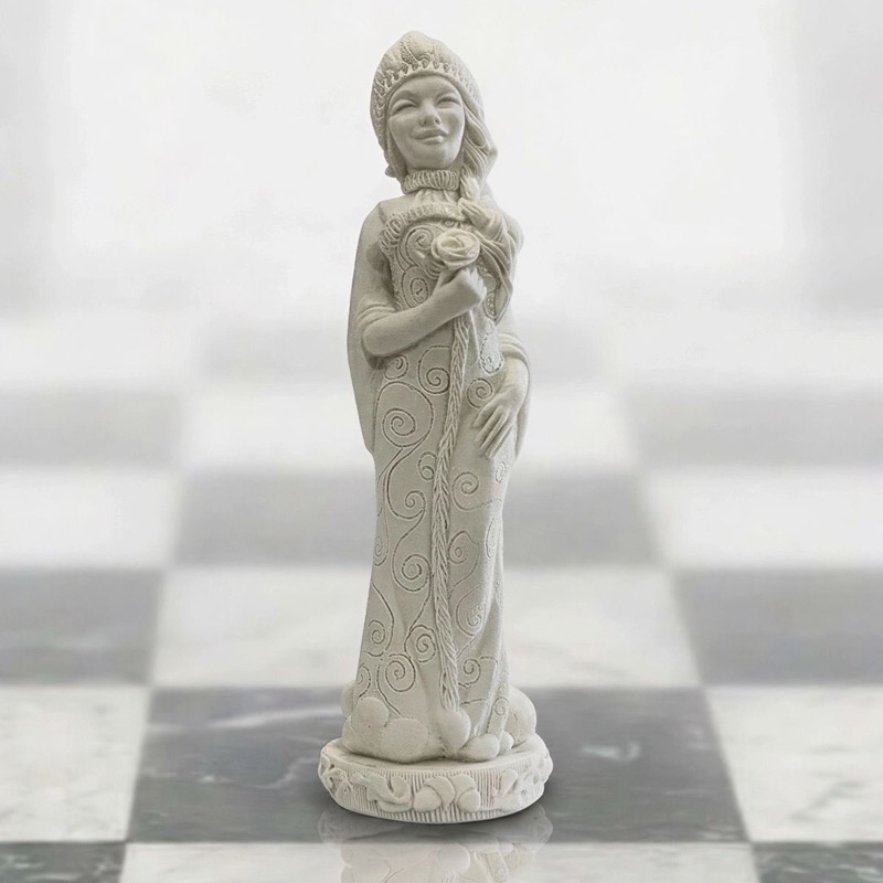 Царица русская — белые, ферзь