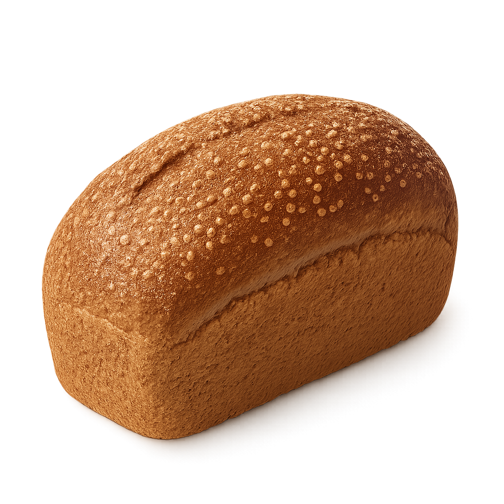 Pan de centeno cubierto con semillas de sésamo