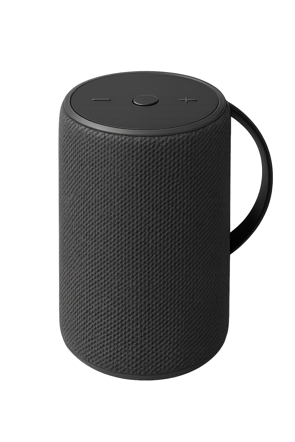 Портативная беспроводная Bluetooth колонка на прозрачном фоне