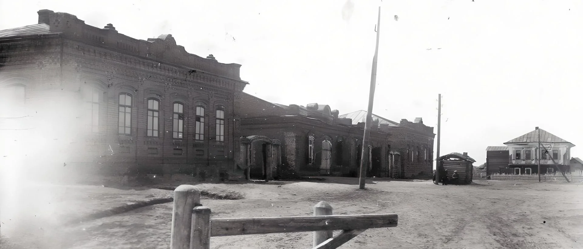 Слободская площадь Усть-Ламенки в начале 19вв.