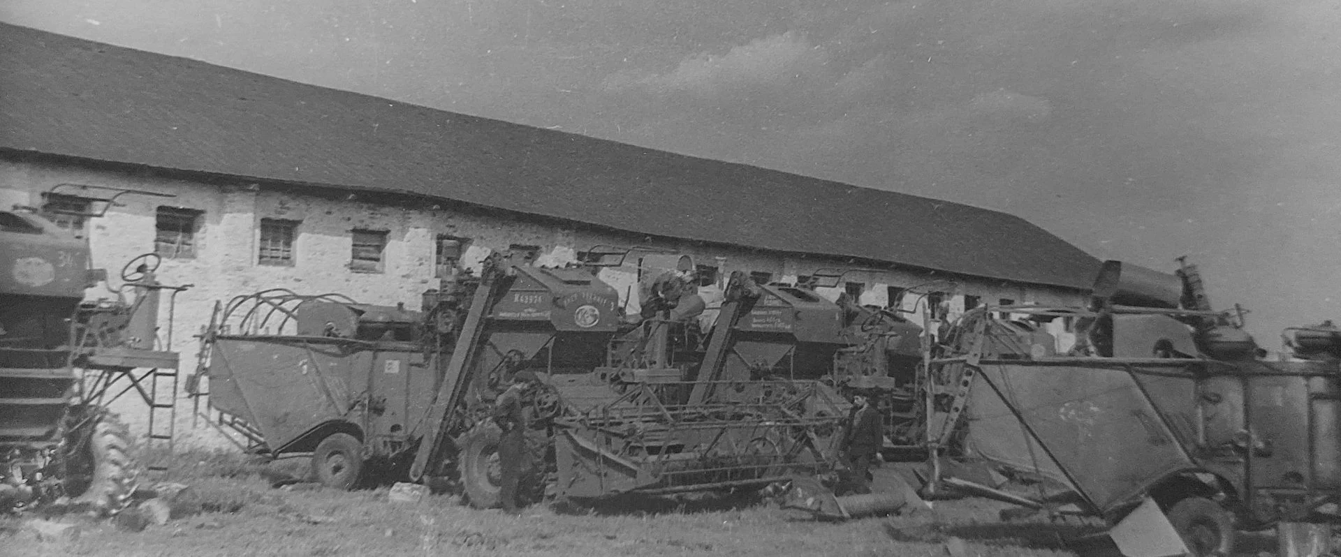 Усть-Ламенский совхоз, построенный при советской власти из кирпичей разрушенной церкви