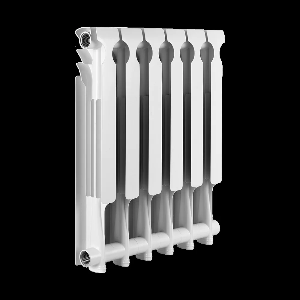 Алюминиевый секционный радиатор отопления SMART Install Easy One 500 / 12 секций