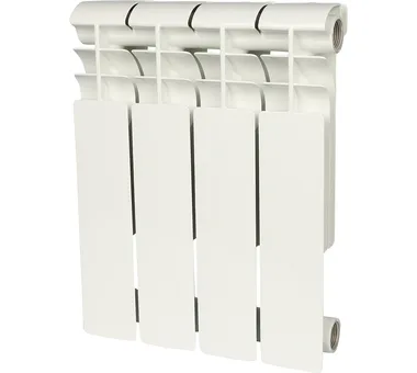 Биметаллический секционный радиатор отопления Rommer Profi Bm 350 (Bi 350-80-150) / 1 секция