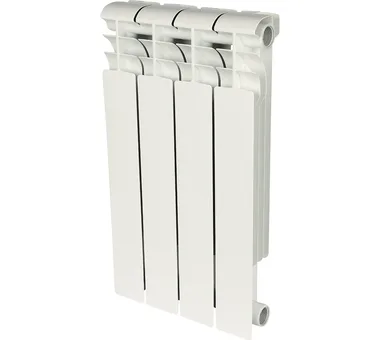 Биметаллический секционный радиатор отопления Rommer Profi Bm 350 (Bi 350-80-150) / 4 секции