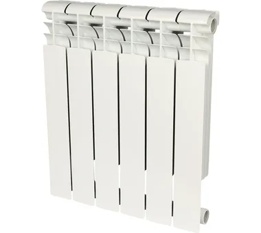 Биметаллический секционный радиатор отопления Rommer Profi Bm 350 (Bi 350-80-150) / 6 секций