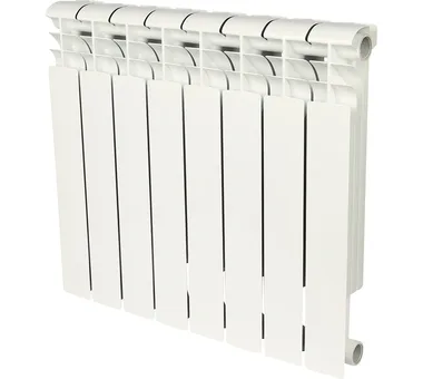 Биметаллический секционный радиатор отопления Rommer Profi Bm 350 (Bi 350-80-150) / 8 секций