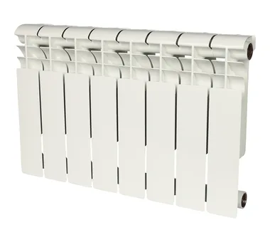 Биметаллический секционный радиатор отопления Rommer Profi Bm 500 (Bi 500-80-150) / 8 секций