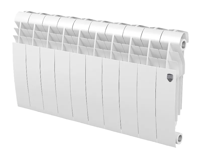 Биметаллический секционный радиатор отопления Royal Thermo Biliner 350 / Bianco Traffico / 10 секций