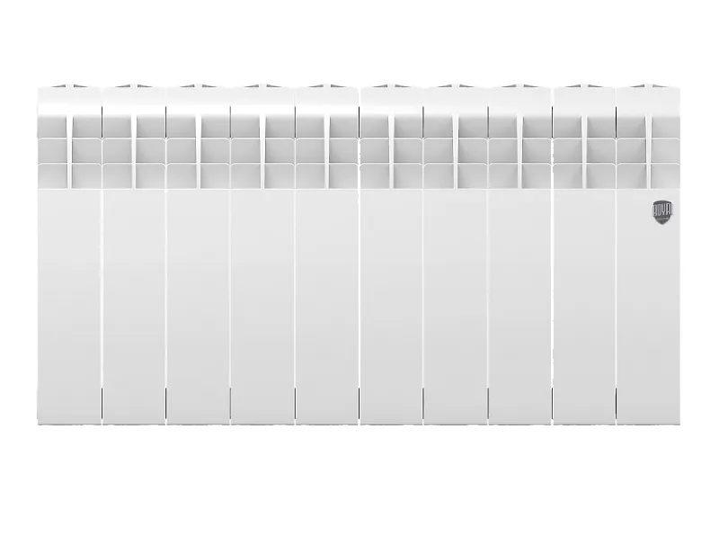 Биметаллический секционный радиатор отопления Royal Thermo Biliner 350 / Bianco Traffico / 10 секций