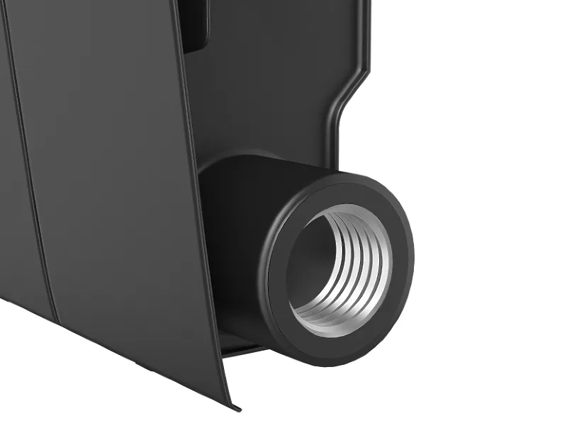 Биметаллический секционный радиатор отопления Royal Thermo Biliner 350 / Noire Sable / 12 секций